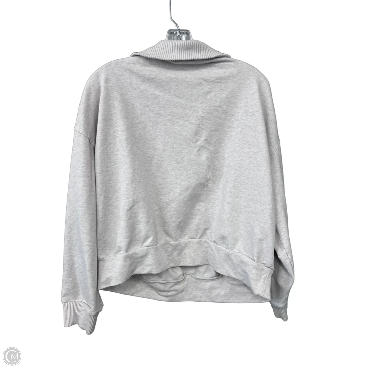Sweatshirt Collar By Varley In Cream, Size: L