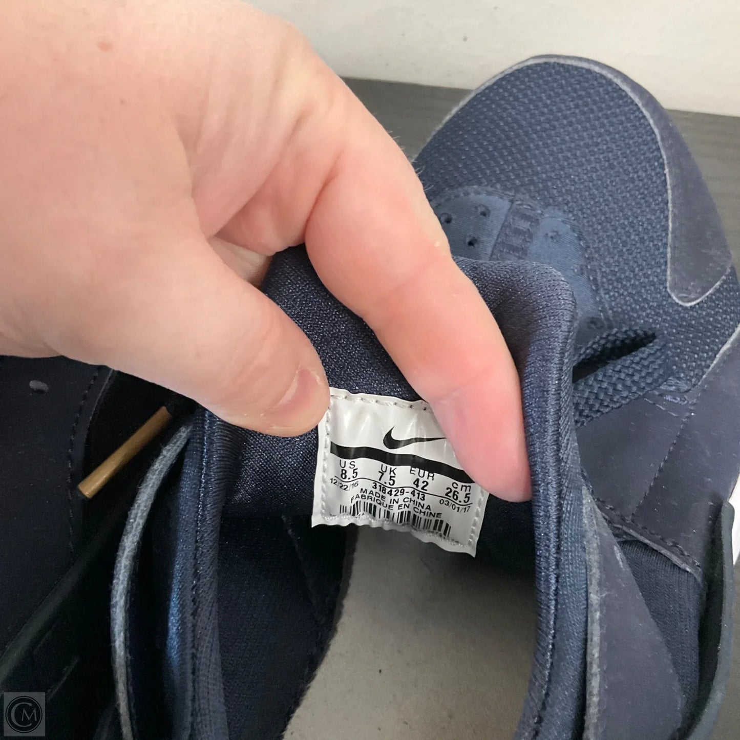 Shoes Athletic By Nike In Navy