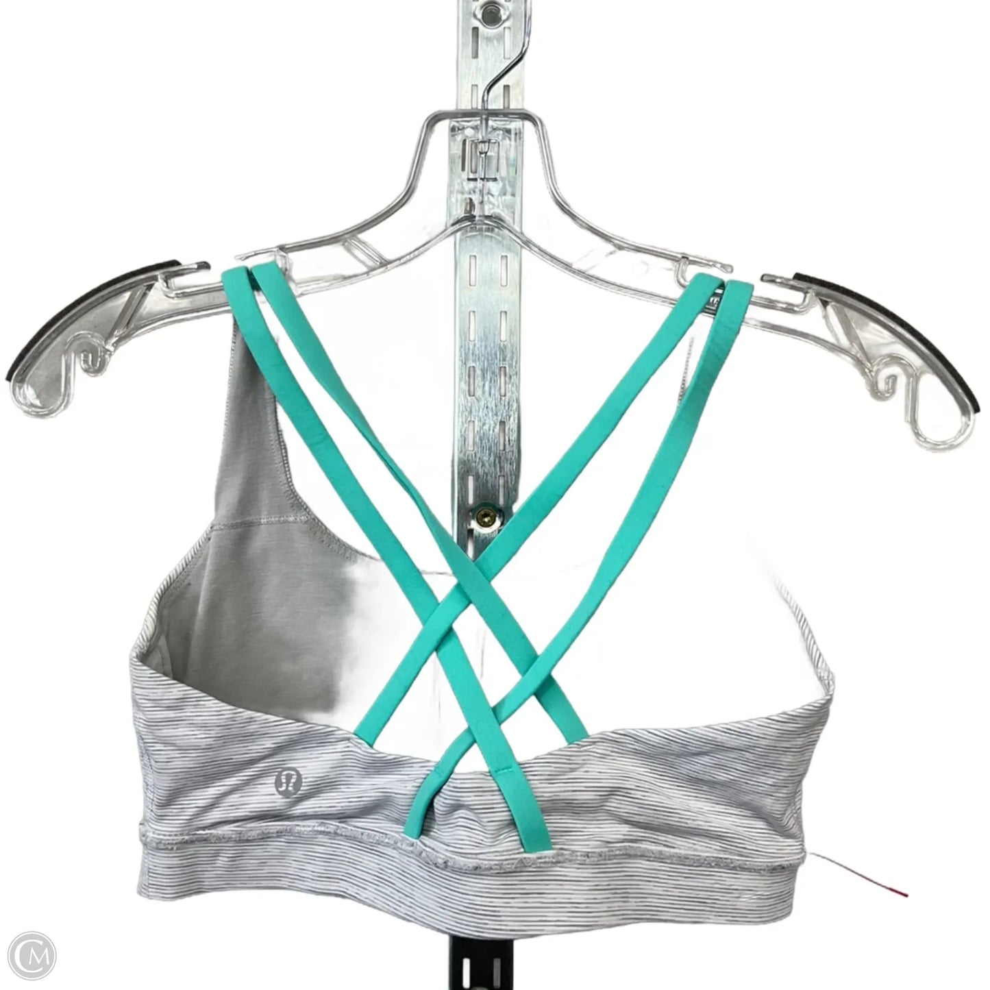 Athletic Bra By Lululemon In Grey, Size: 6