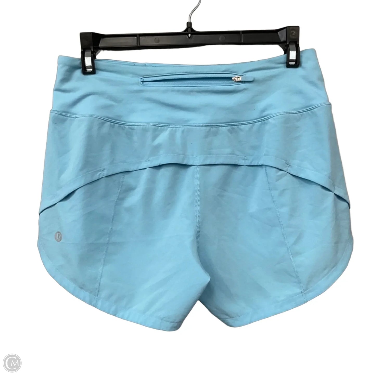 Athletic Shorts By Lululemon In Blue, Size: 4