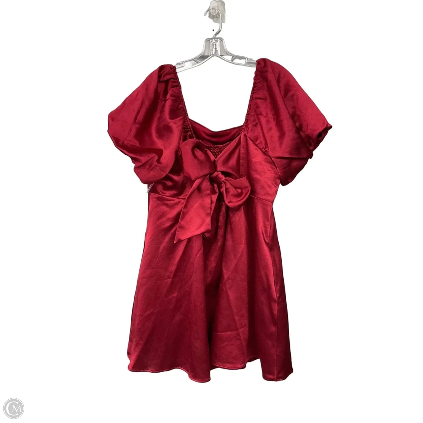 Dress Party Short By Arula In Red, Size: 1x