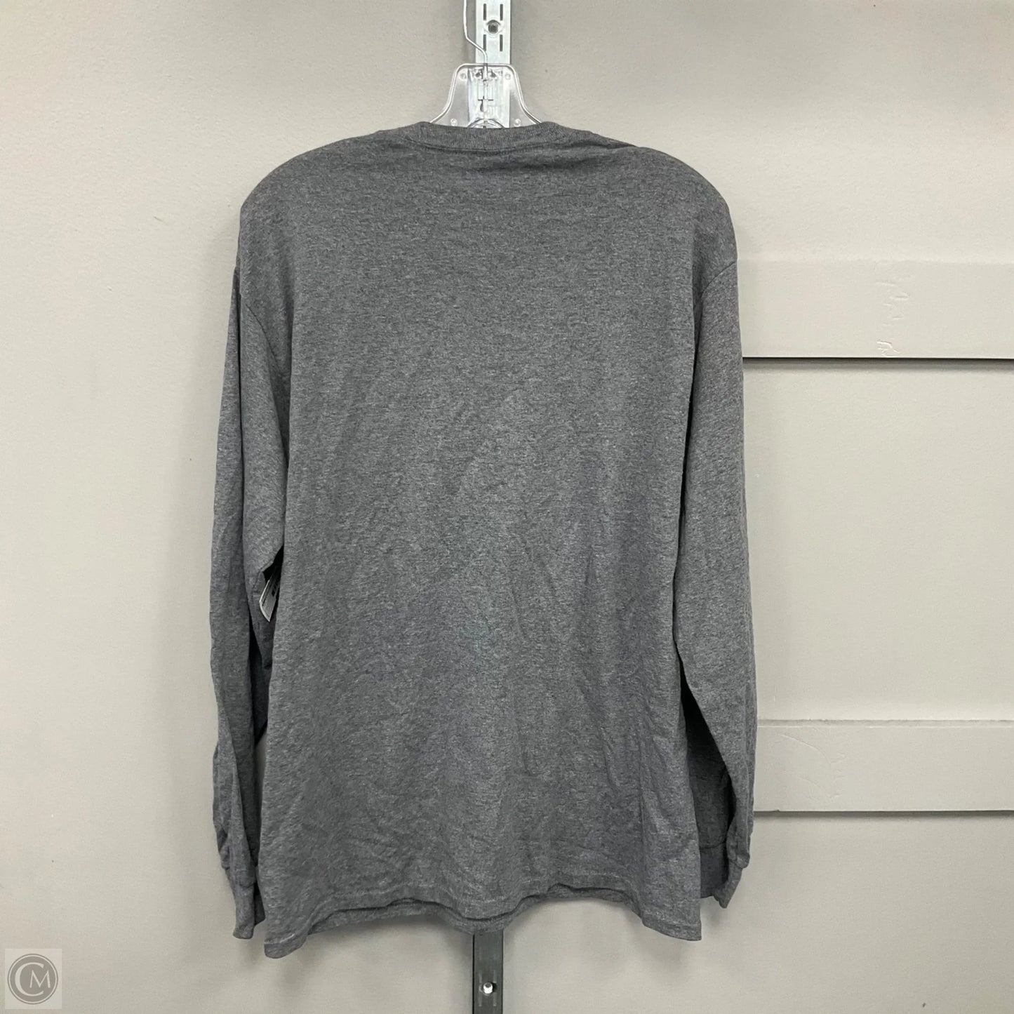 Top Long Sleeve By Clothes Mentor In Grey, Size: L