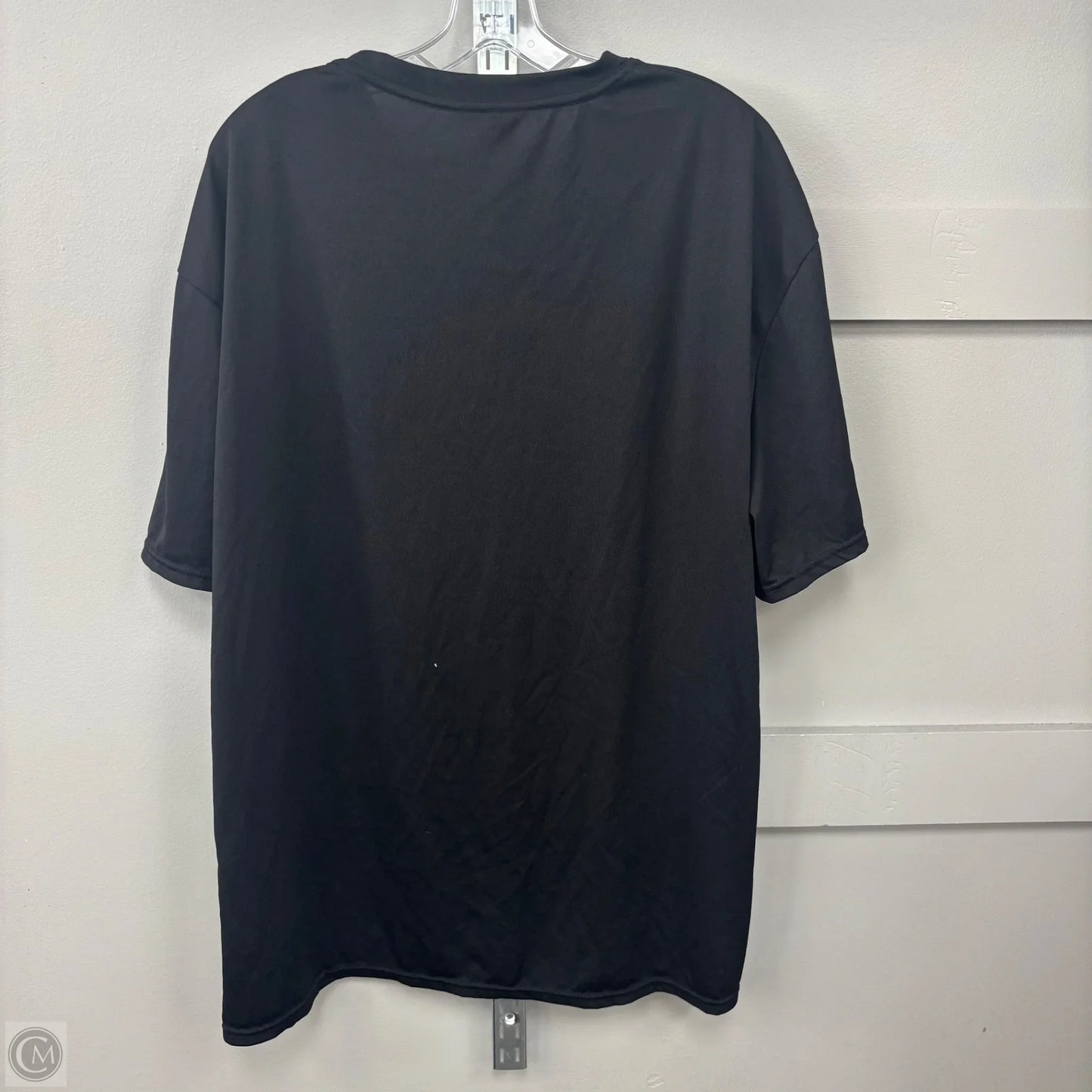 Top Short Sleeve Basic By Clothes Mentor In Black, Size: Xxl