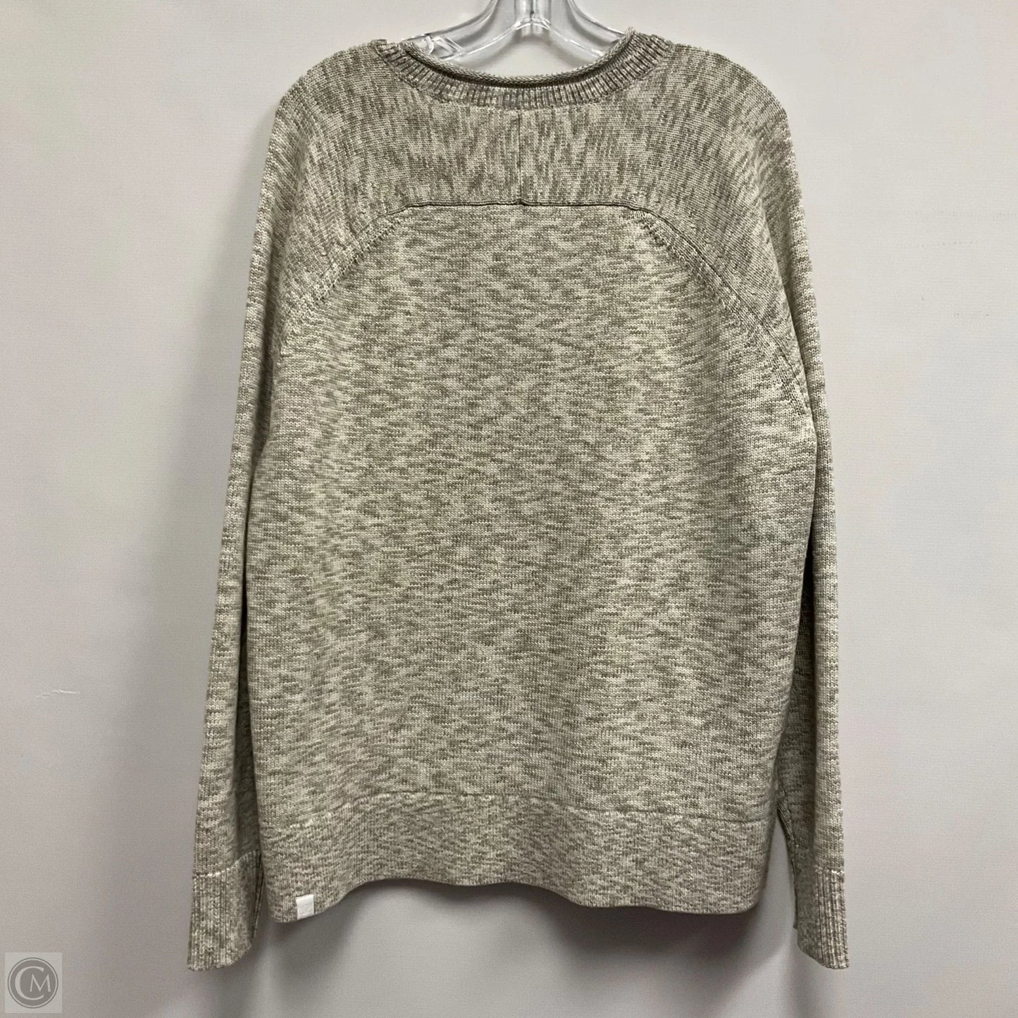 Sweatshirt Crewneck By Lululemon In Green & Tan, Size: L