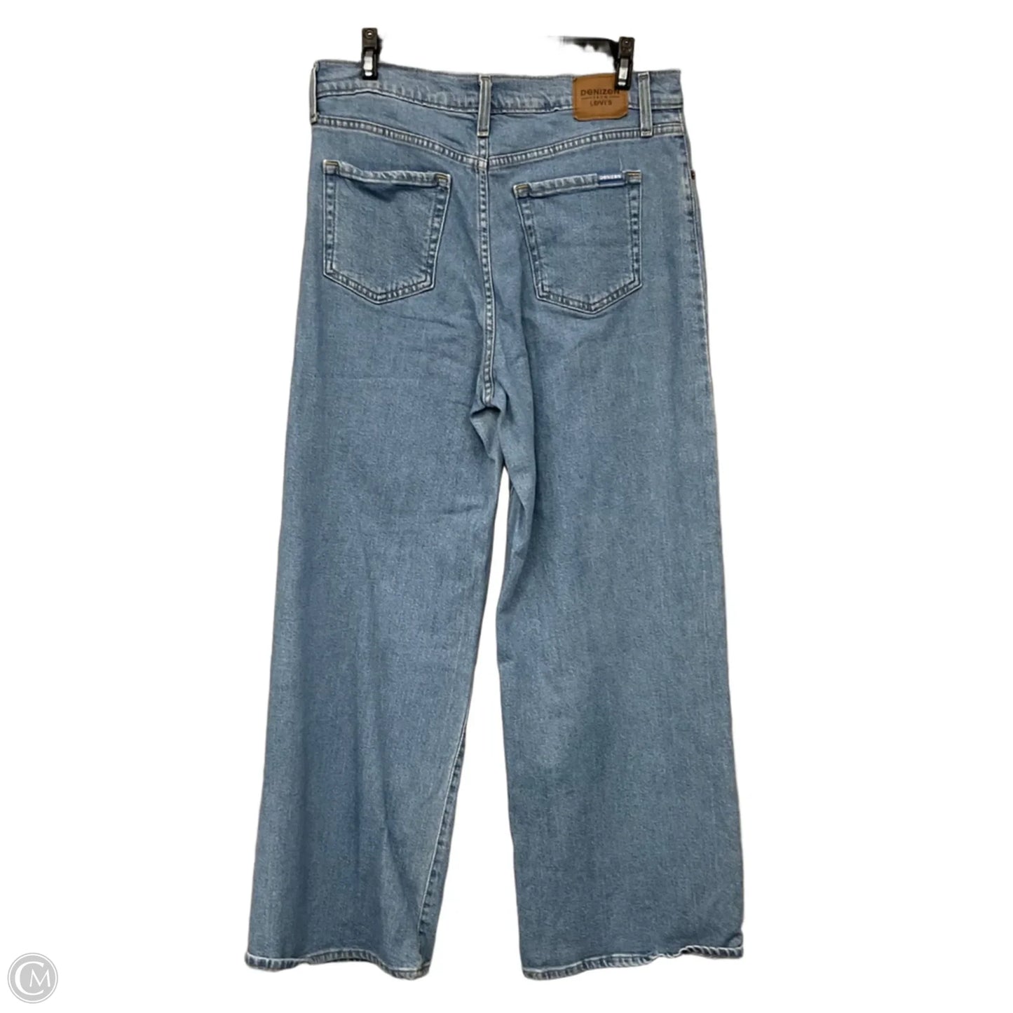 Jeans Straight By Levis In Blue Denim, Size: 8