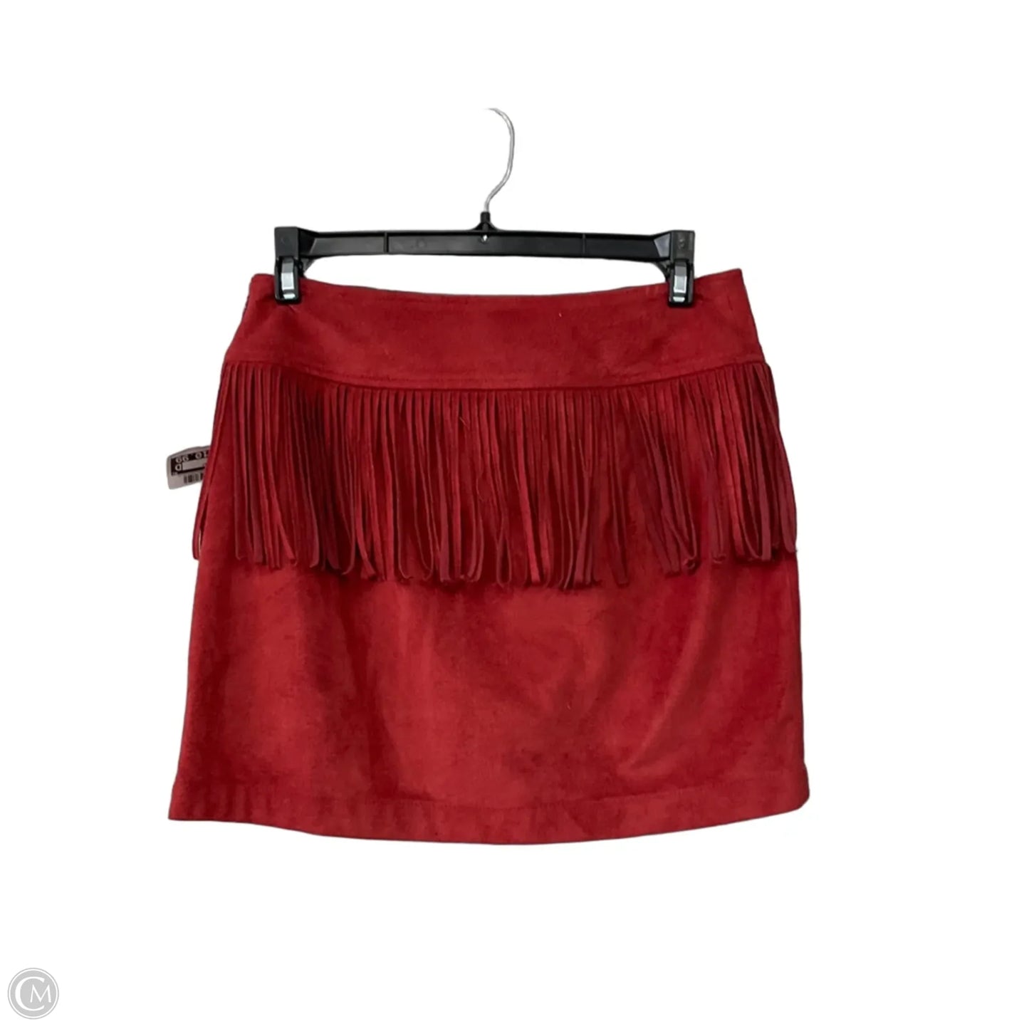 Skirt Mini & Short By Express In Red, Size: Xs