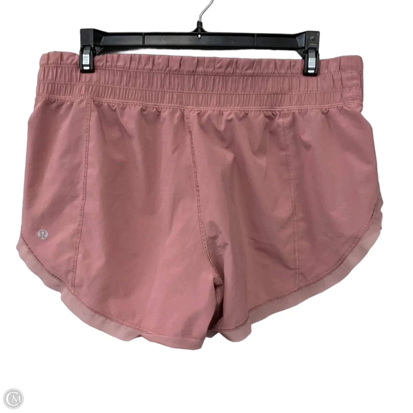 Athletic Shorts By Lululemon In Pink, Size: 8