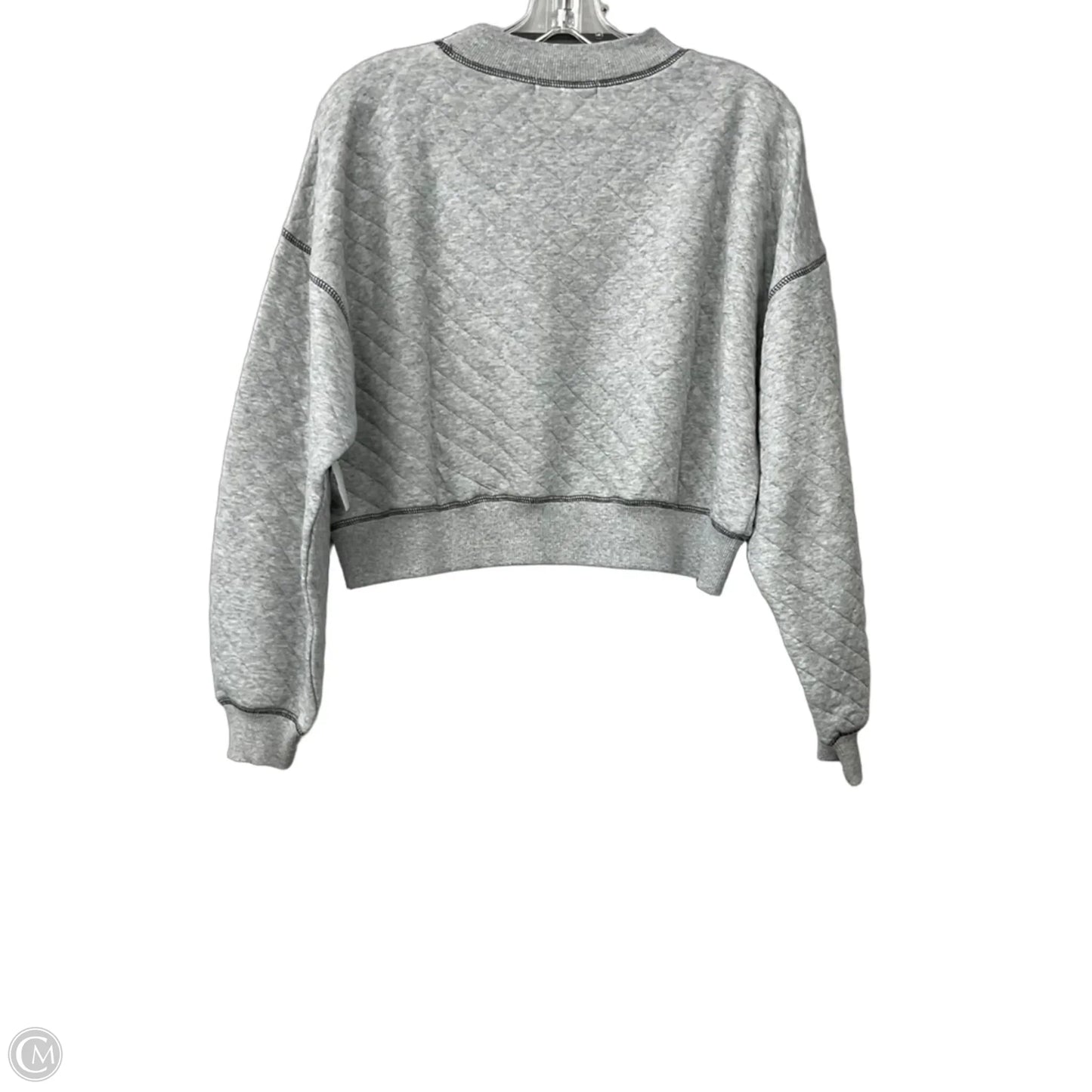 Sweatshirt Crewneck By Gilded Intent In Grey, Size: S