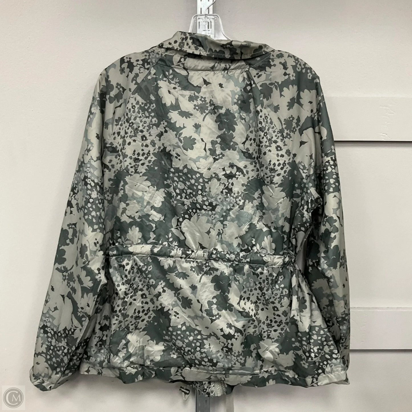 Jacket Windbreaker By Maurices In Green, Size: L