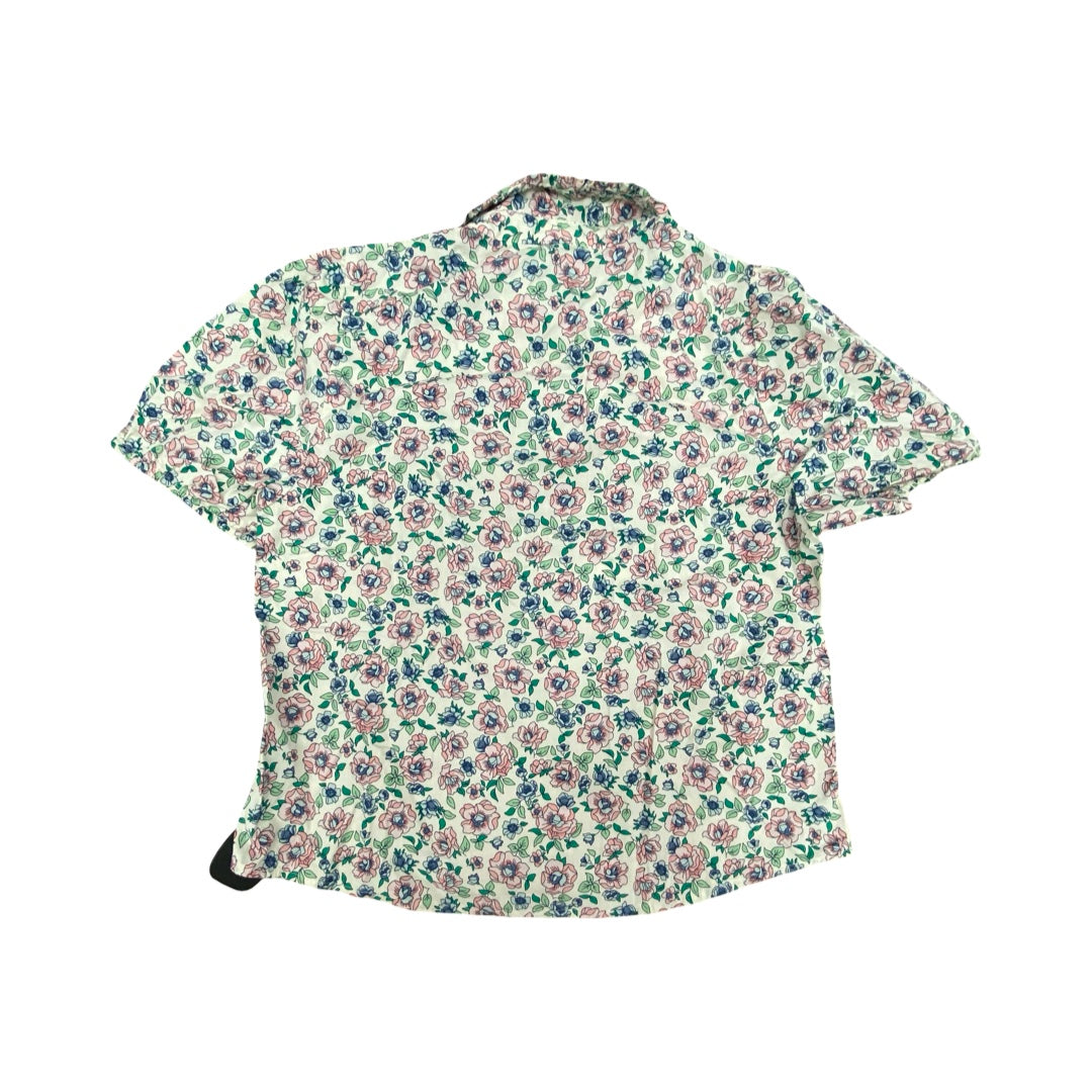 Top Ss By J. Crew In Floral Print, Size:S