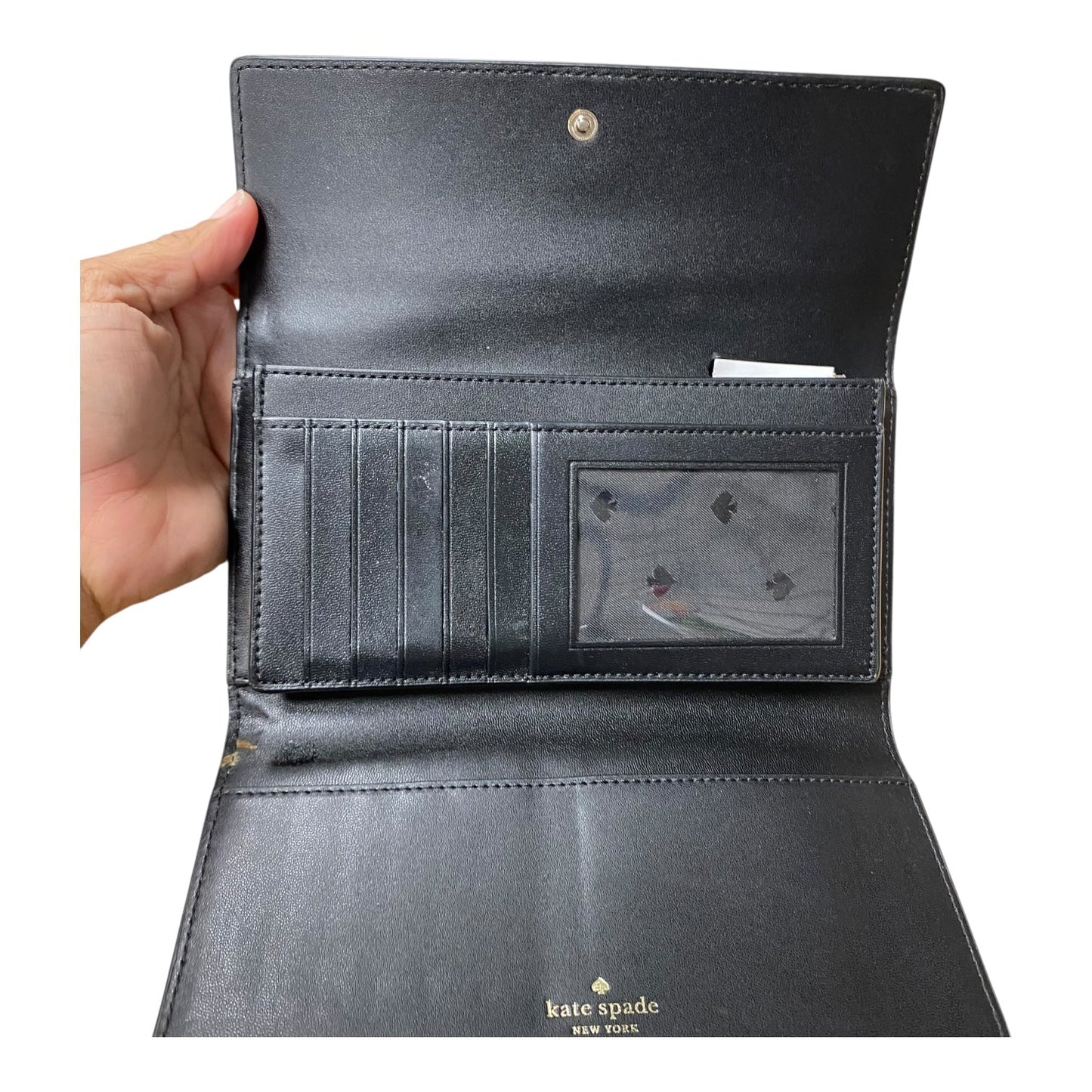 Wallet Designer By Kate Spade In Black, Size:Large