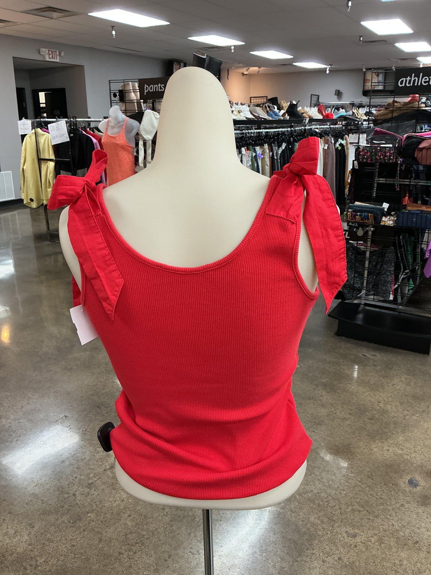 Top Sleeveless By French Connection In Red, Size:Xs