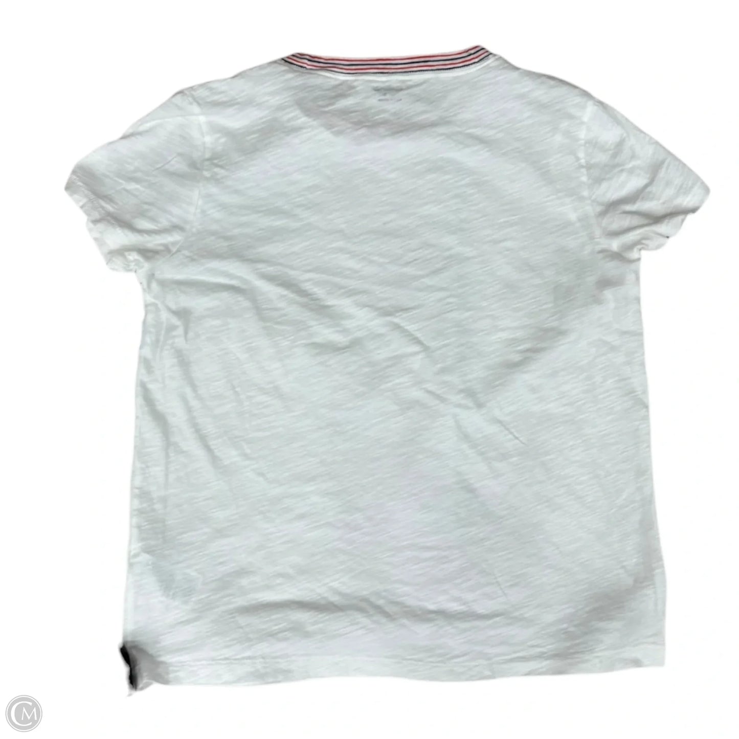 Top Short Sleeve By Madewell In White