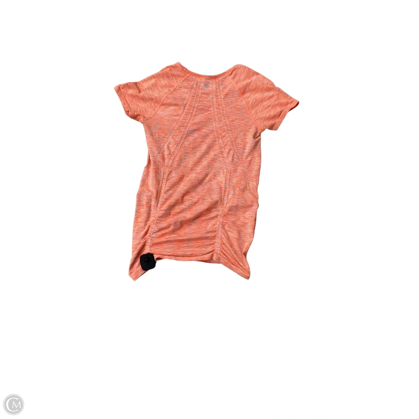 Athletic Top Short Sleeve By Athleta In Orange, Size: M
