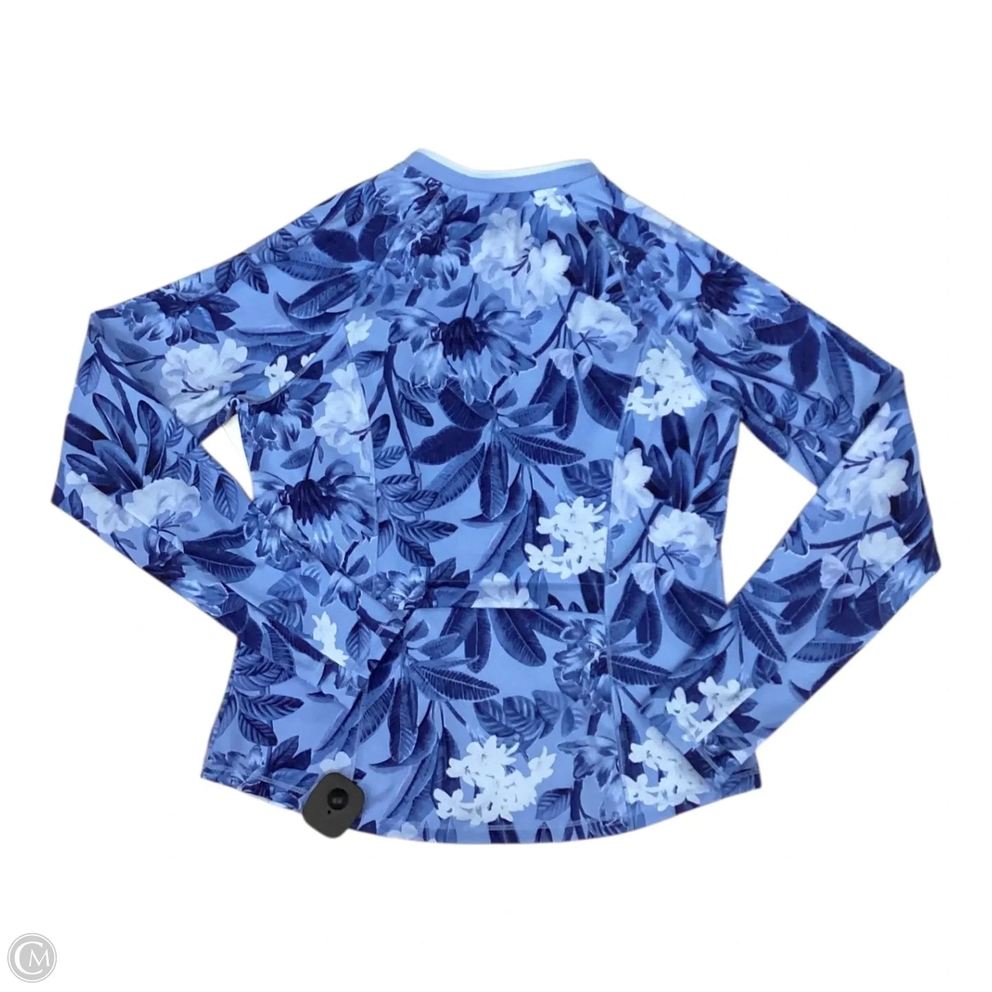 Athletic Sweatshirt Collar By Tommy Bahama In Floral Print, Size: S