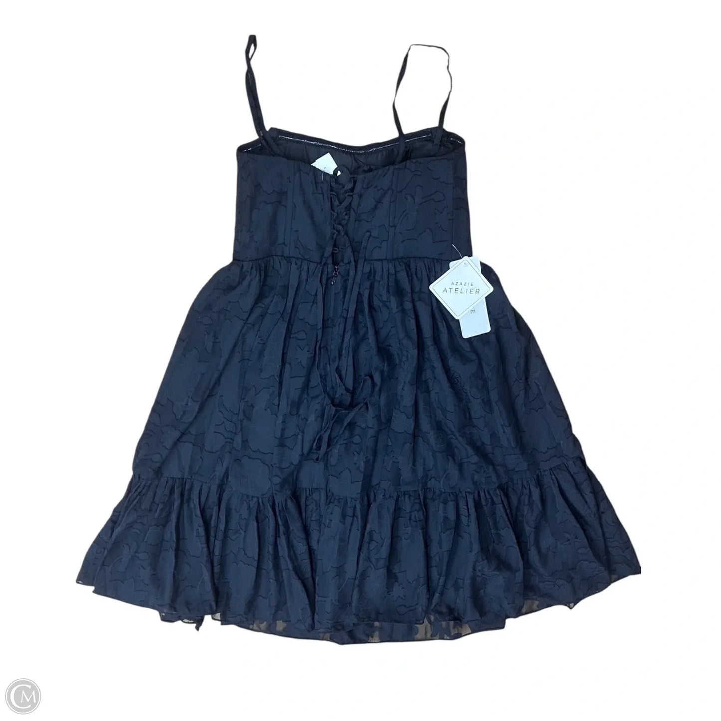 Dress Party Midi By Clothes Mentor In Black, Size: 0