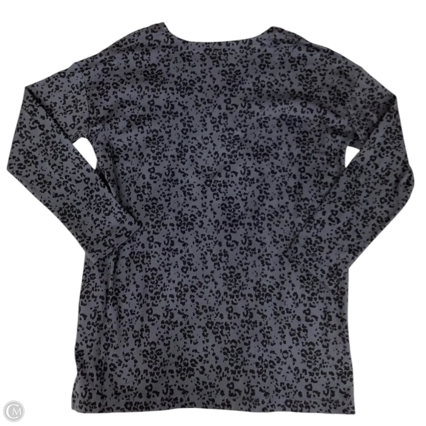 Top Long Sleeve By J. Jill In Animal Print, Size: S