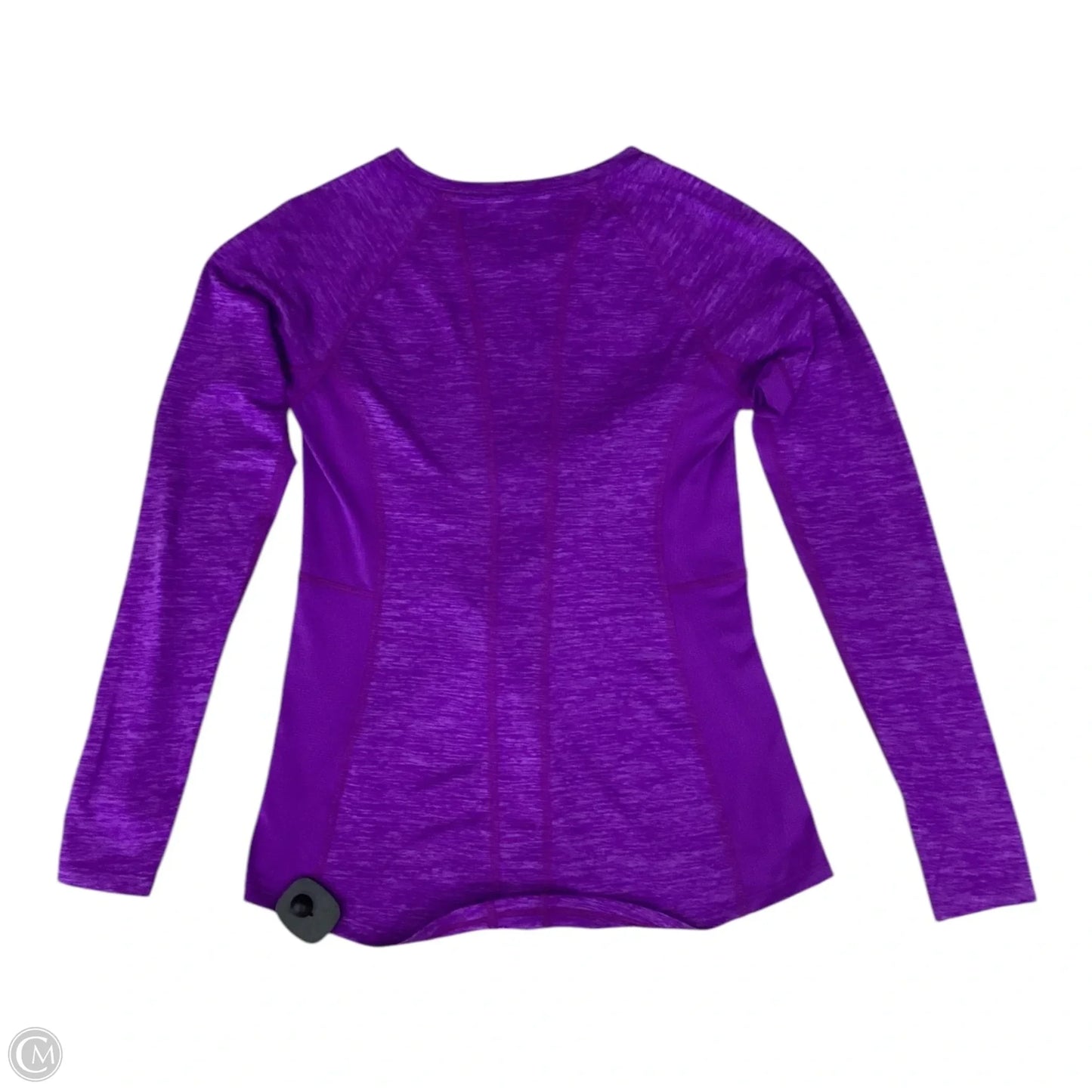 Athletic Top Long Sleeve Crewneck By Fila In Purple, Size: S