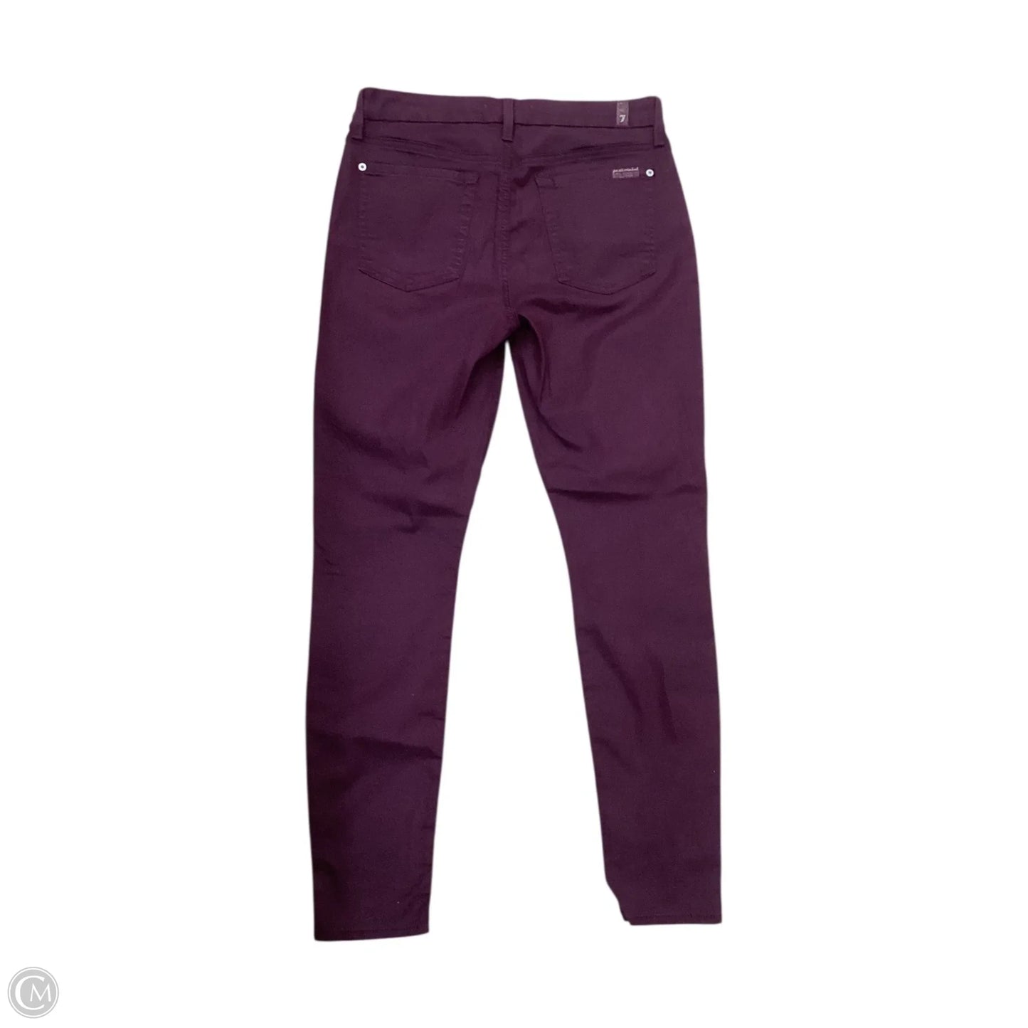 Pants Other By 7 For All Mankind In Maroon, Size: 4