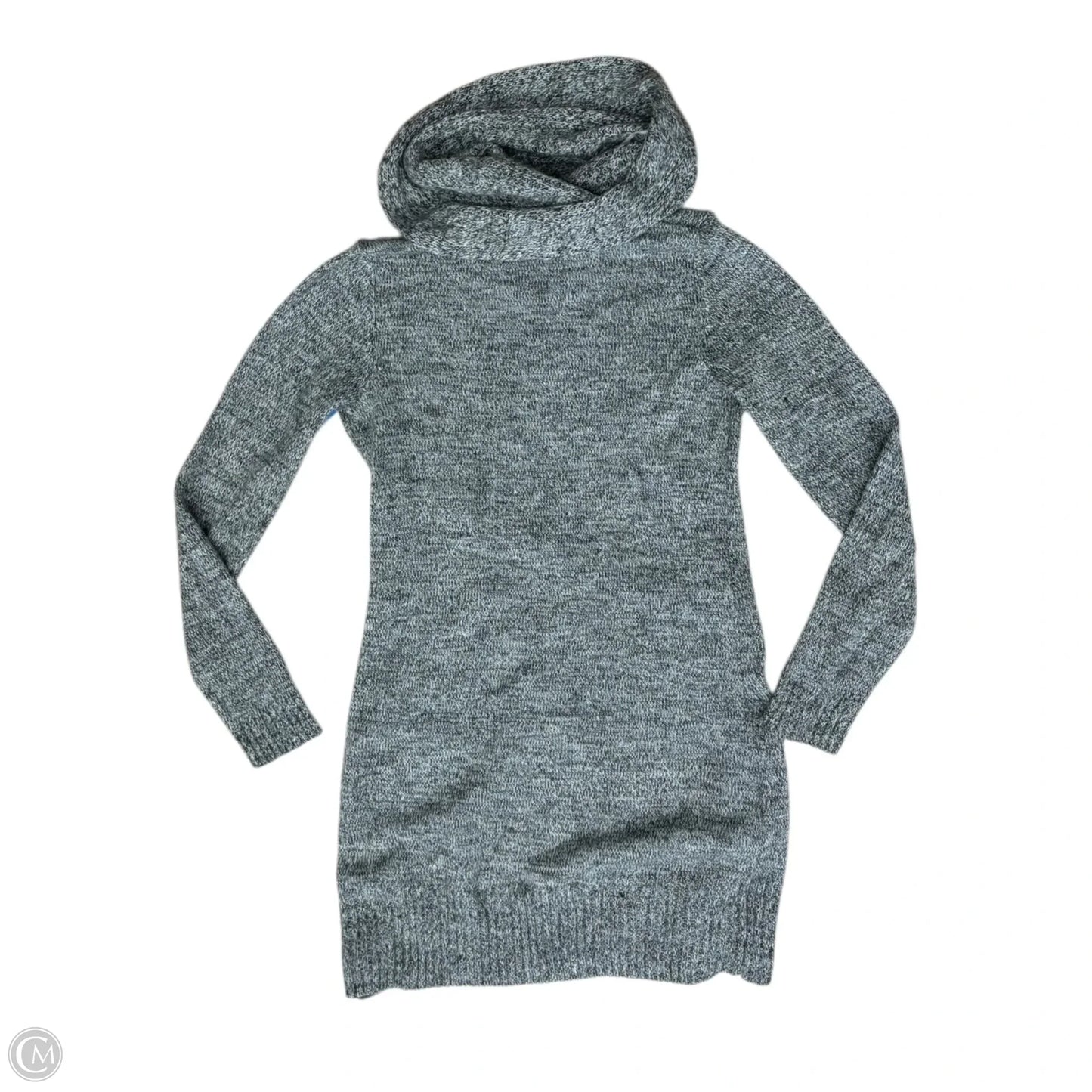 Dress Casual Midi By Massini In Grey, Size: M