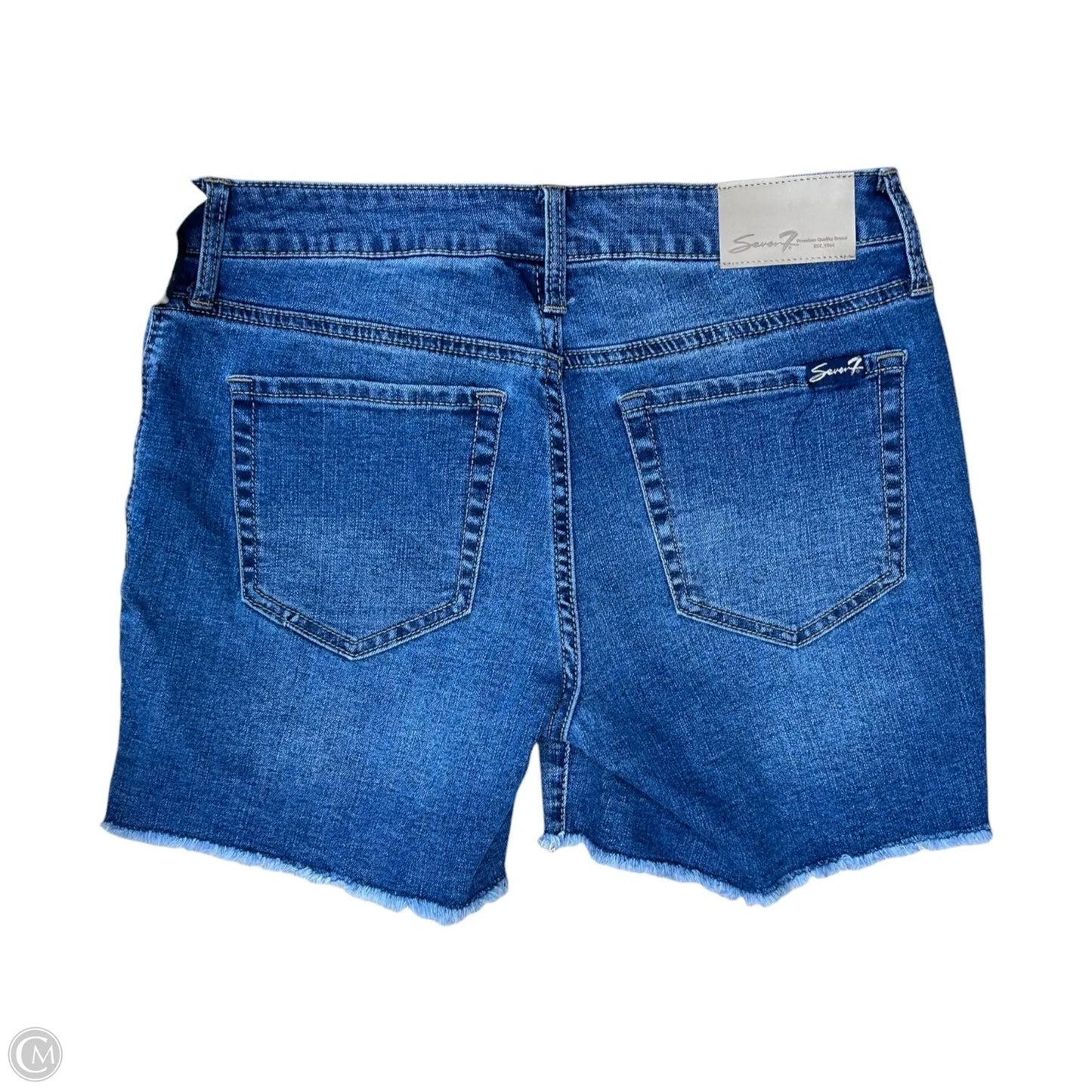 Shorts By Seven 7 In Blue Denim, Size: 4