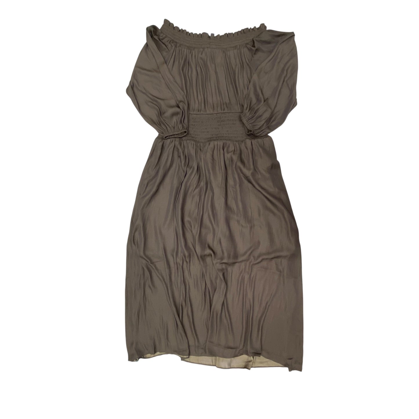 Dress Casual Maxi By Loft In Brown, Size:M