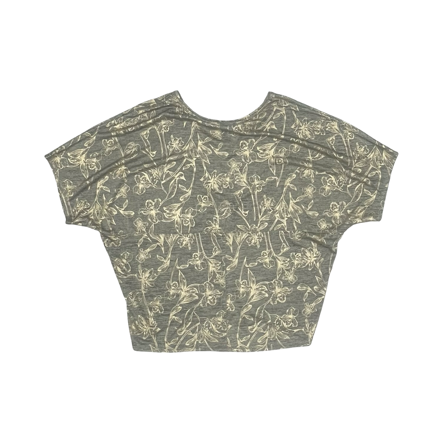 Blouse Ss By White House Black Market In Gold & Grey, Size:M