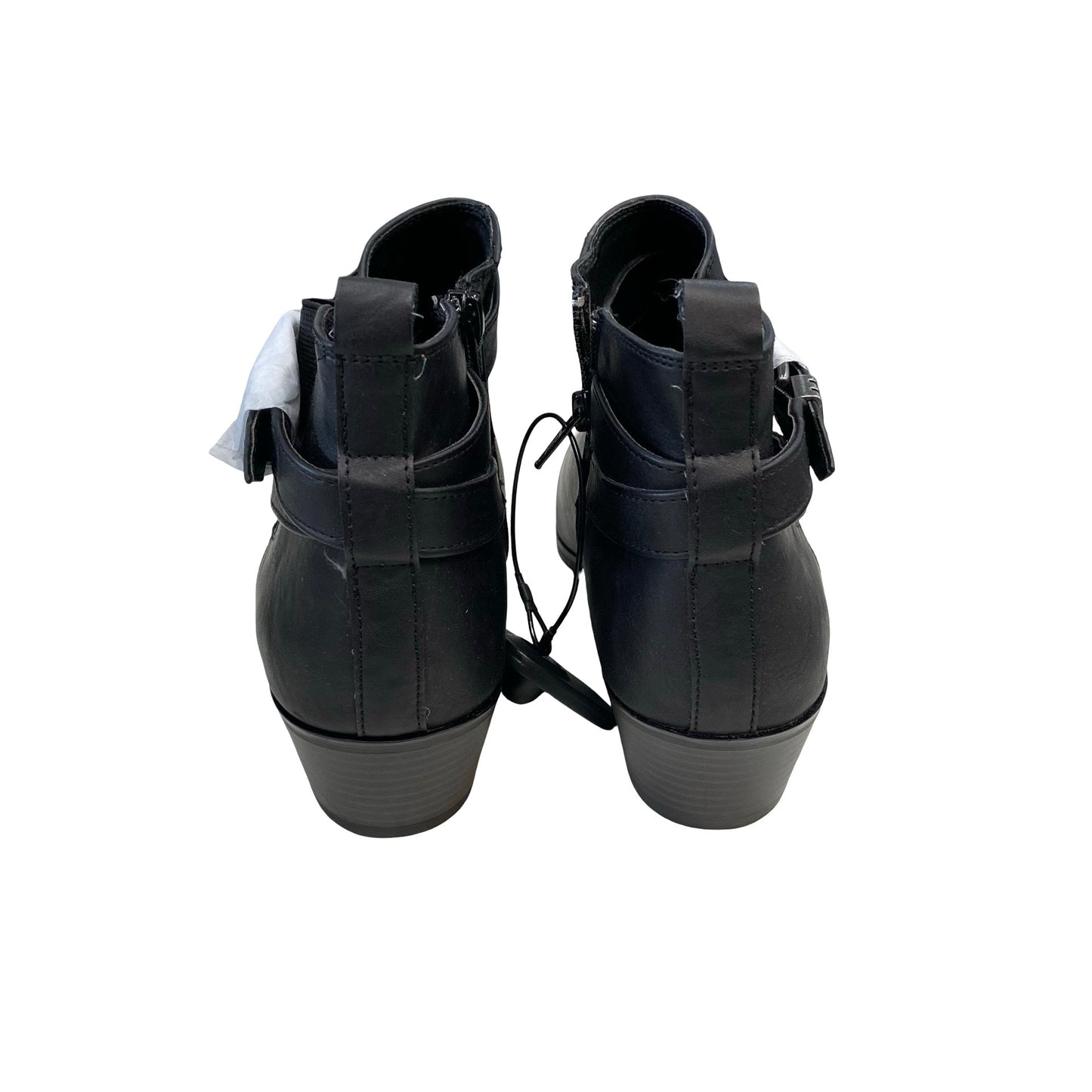 Boots Ankle Heels By Style And Company In Black, Size:10