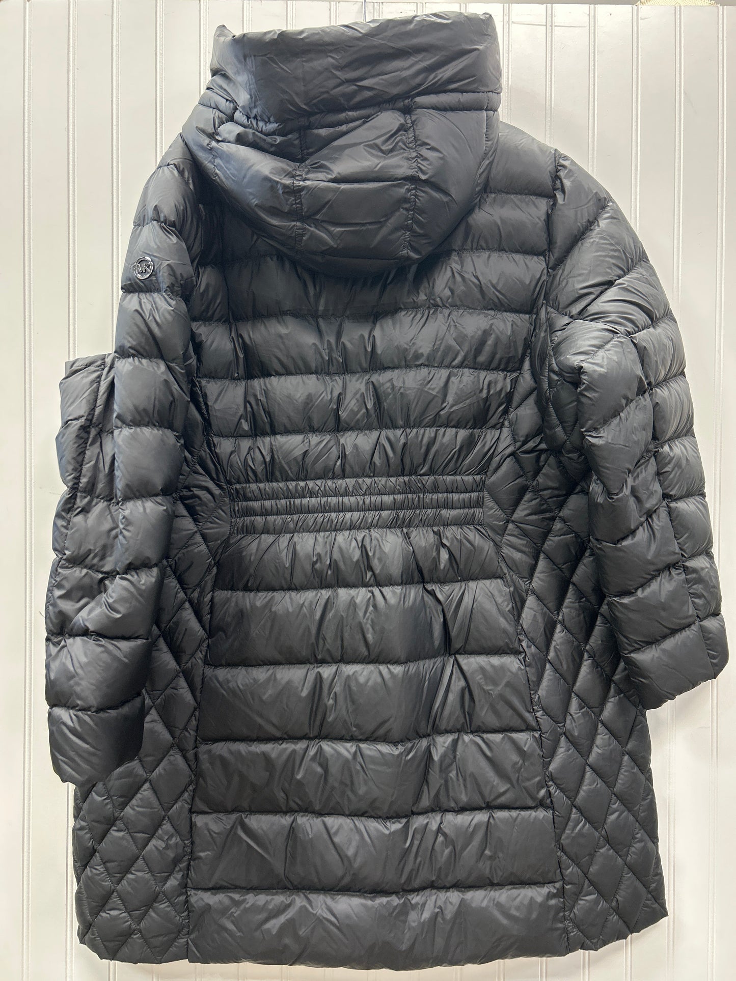 Coat Puffer & Quilted By Michael By Michael Kors In Black, Size:2X