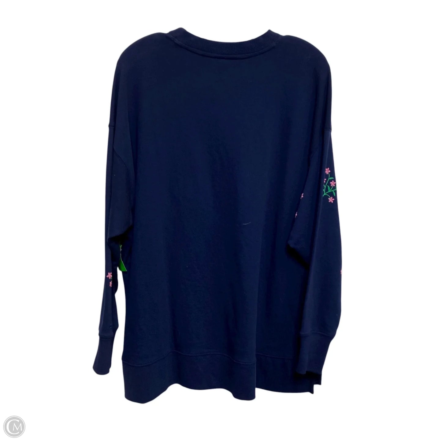 Sweatshirt Crewneck By Crown And Ivy In Navy, Size: Xs