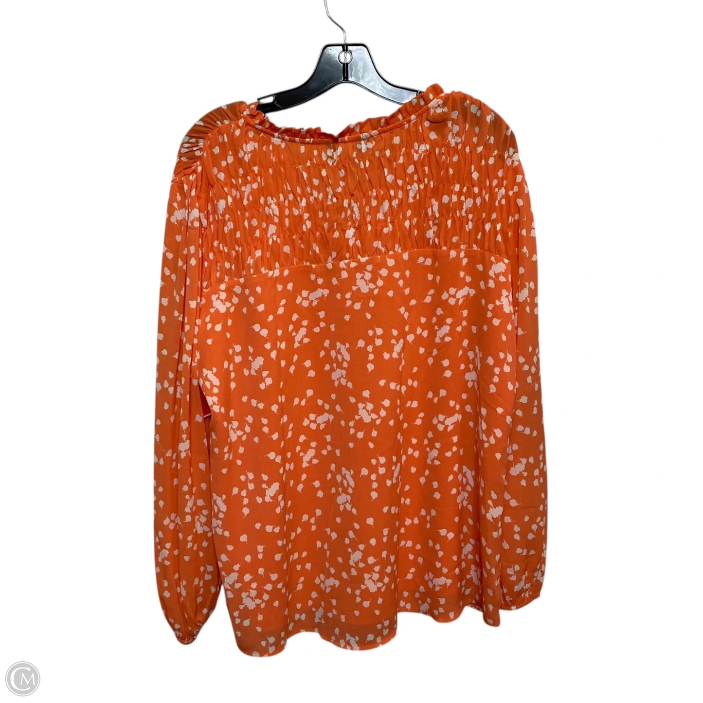 Top Long Sleeve By Dokotoo In Orange, Size: Xl