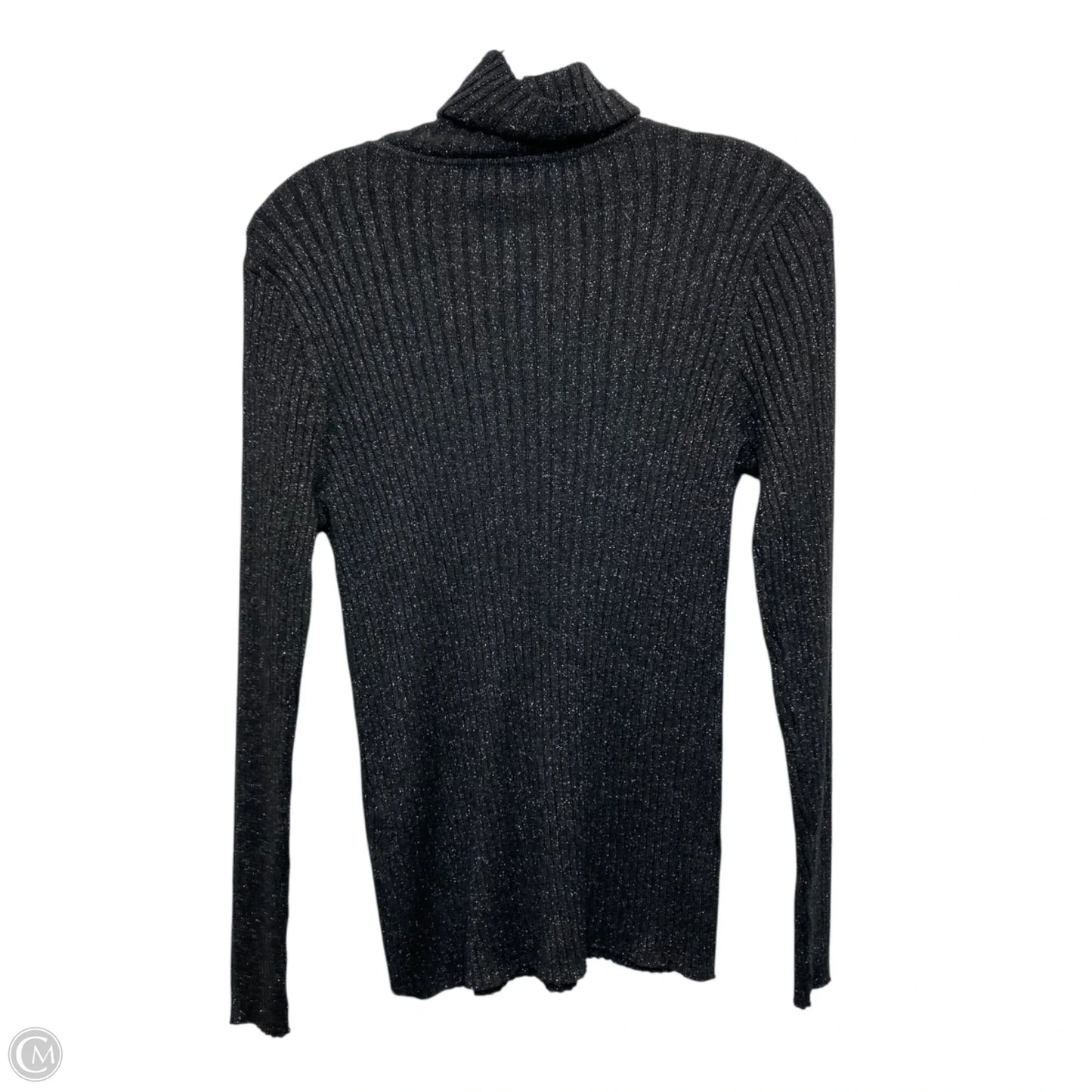 Top Long Sleeve By Chicos In Grey, Size: M