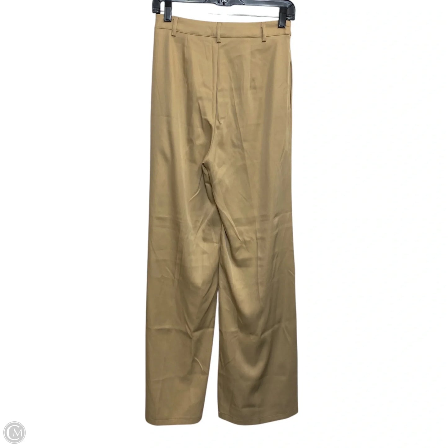 Pants Wide Leg By Shein In Tan, Size: 4