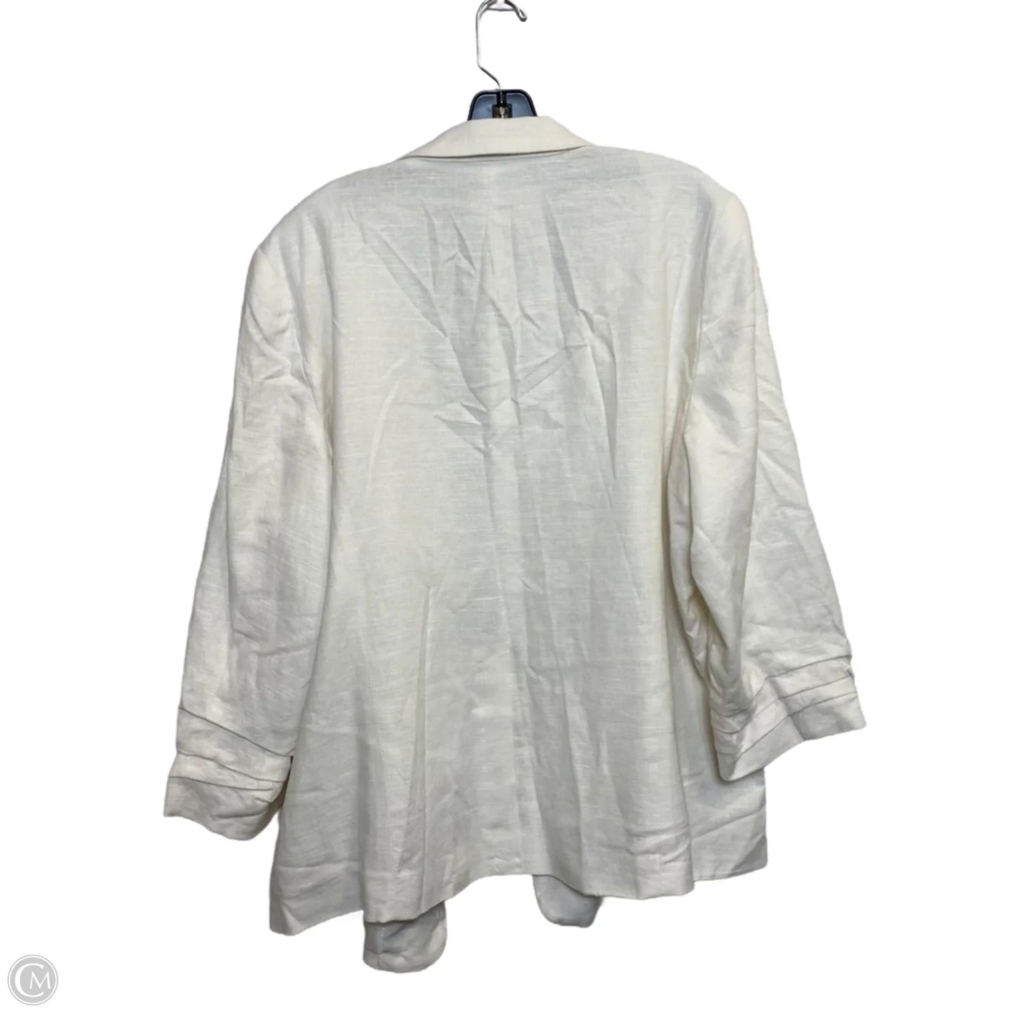 Blazer By Lc Lauren Conrad In Cream, Size: Xxl