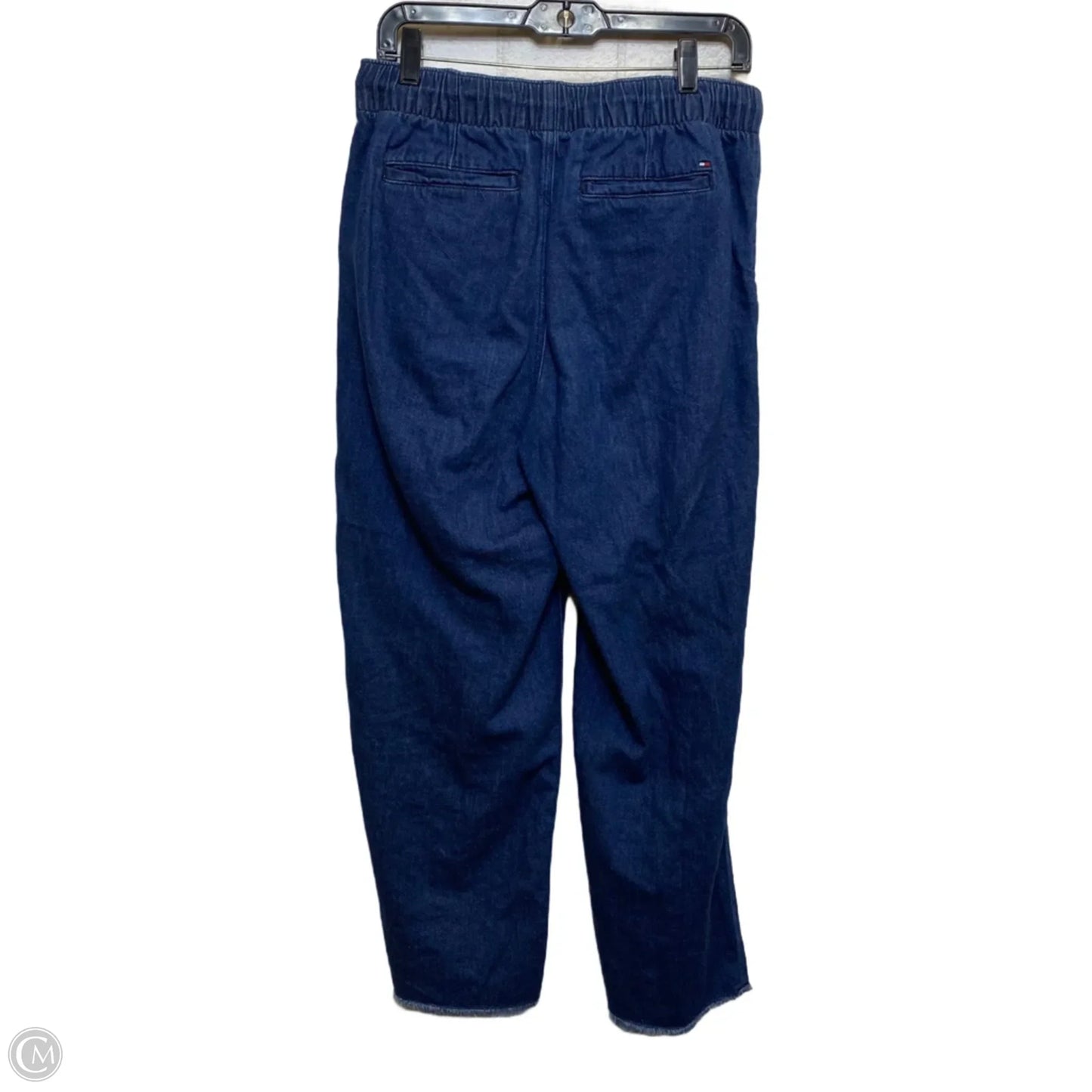 Jeans Wide Leg By Tommy Hilfiger In Blue Denim, Size: S