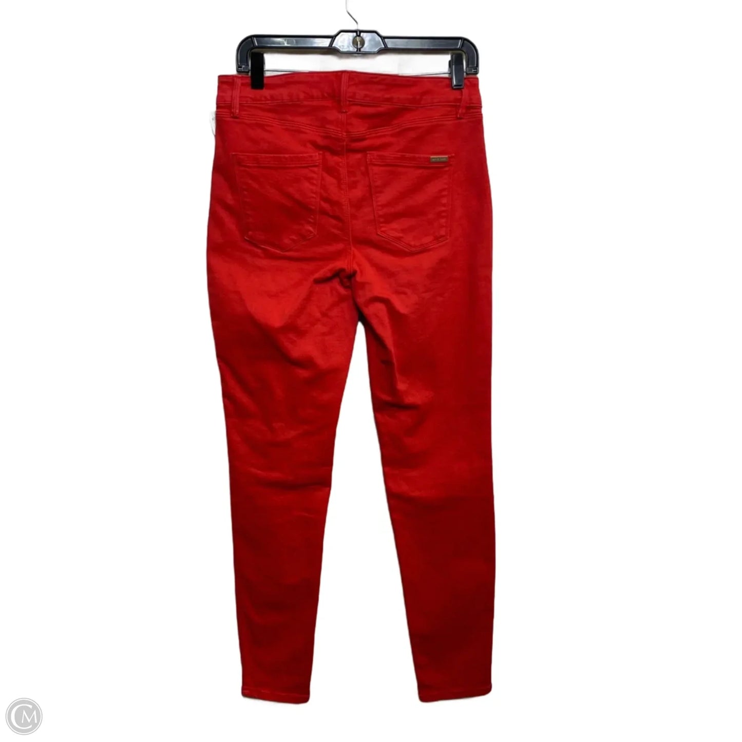 Jeans Skinny By White House Black Market In Red Denim, Size: 4l