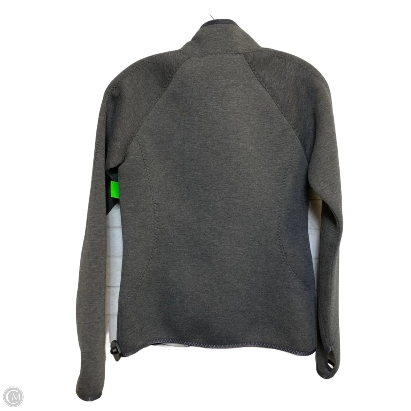 Athletic Jacket By Gapfit In Grey, Size: S