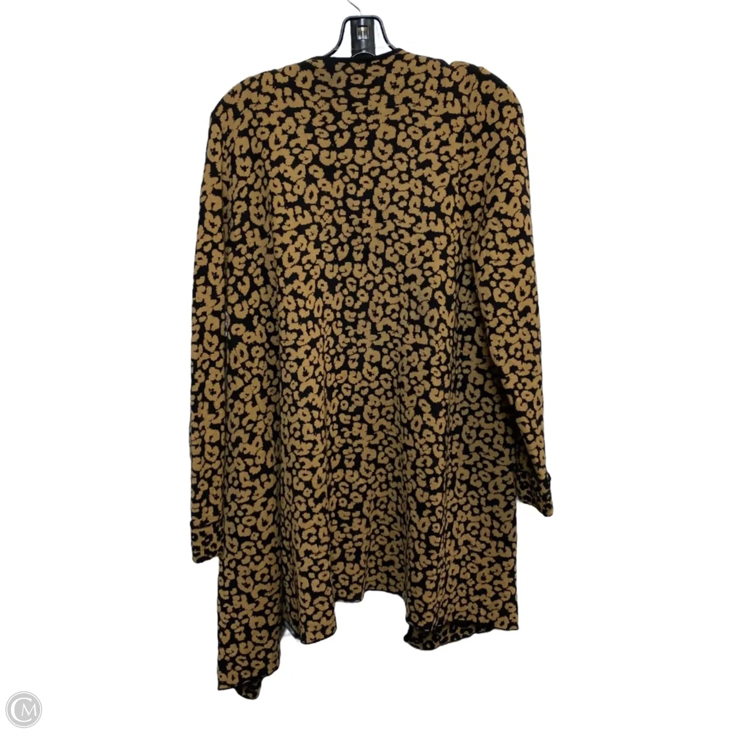Sweater Cardigan By August Silk In Animal Print, Size: L