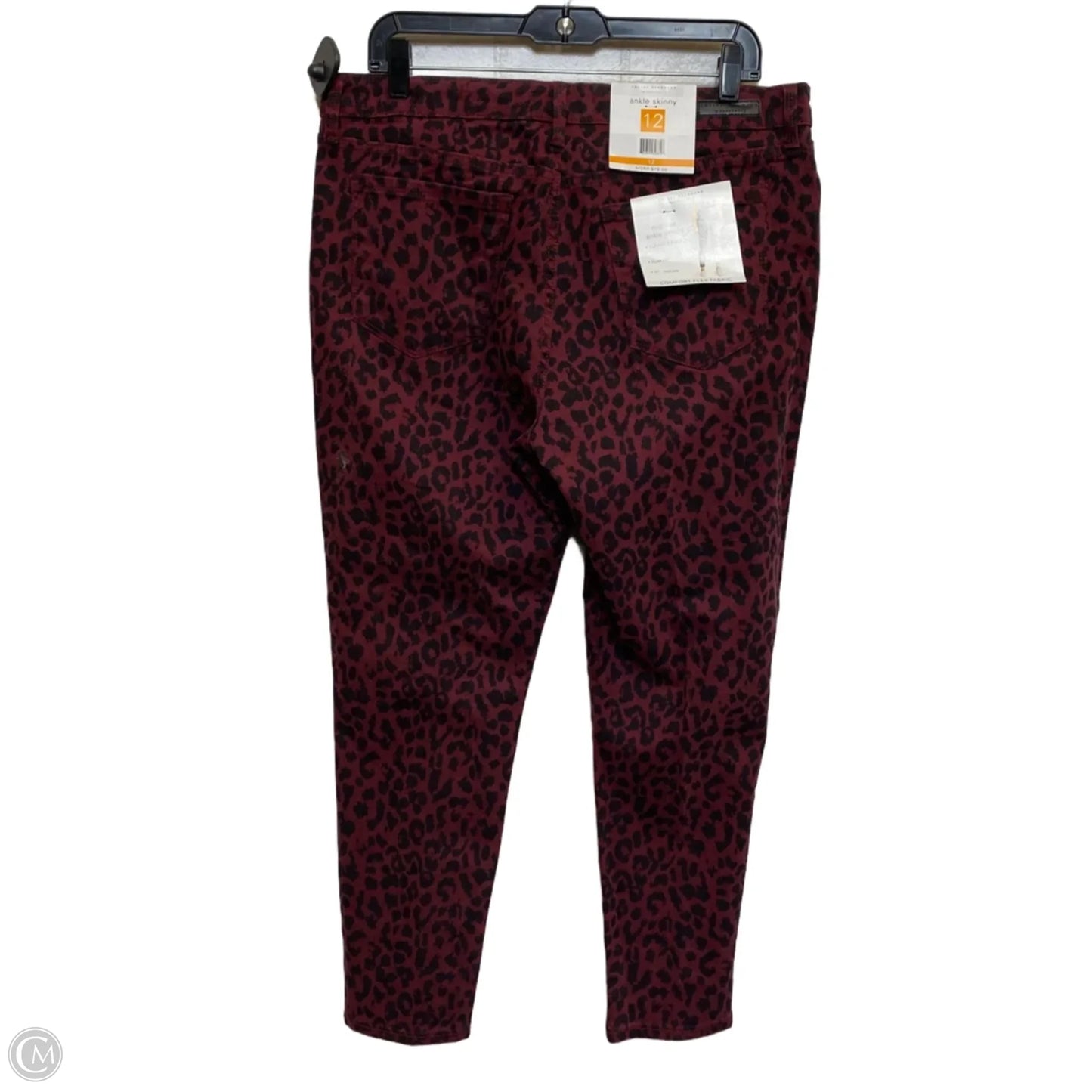 Jeans Skinny By Social Standard By Sanctuary In Red, Size: 12