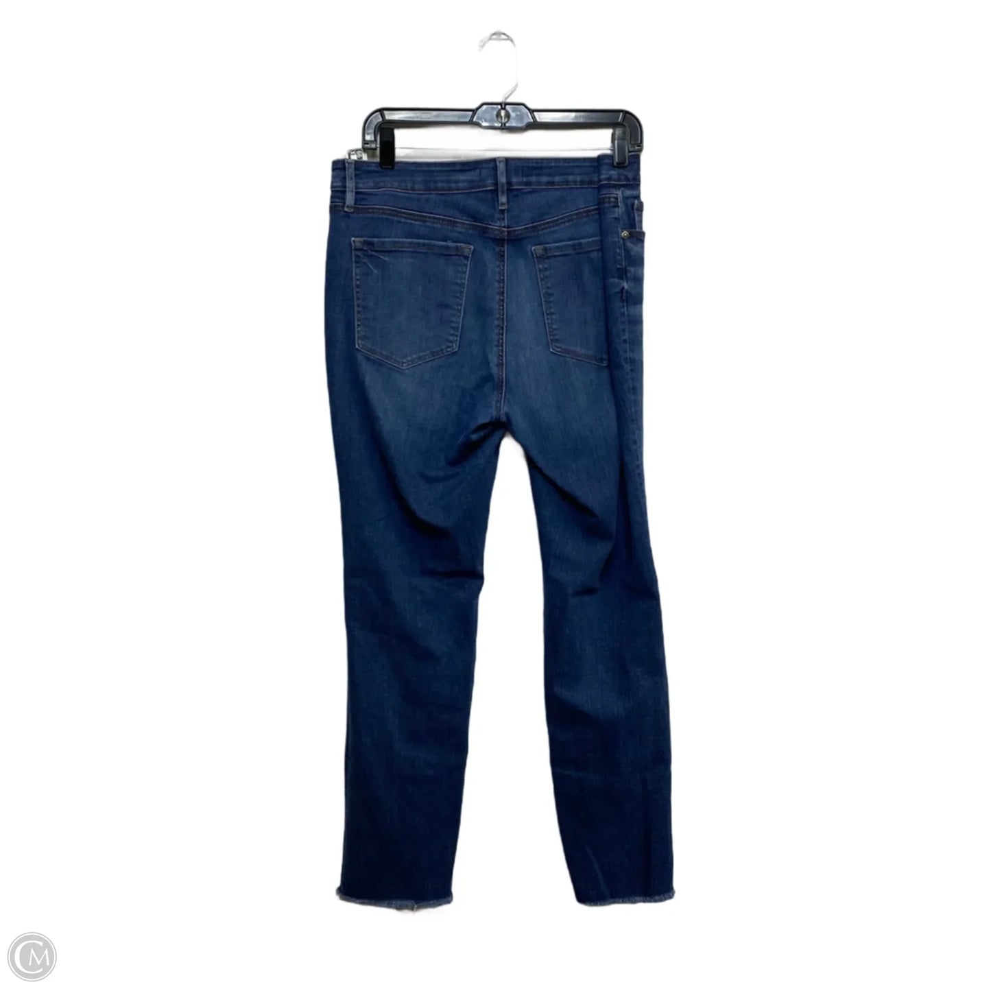 Jeans Straight By Loft In Blue Denim, Size: 12