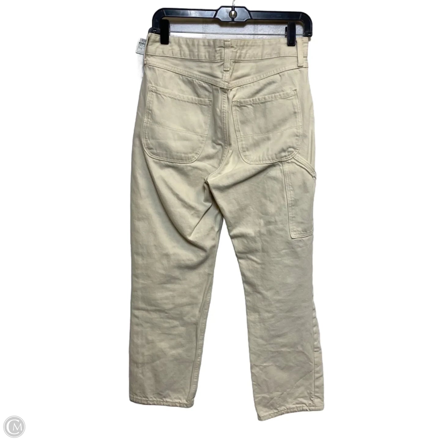 Pants Cargo & Utility By Old Navy In Cream Denim, Size: 0
