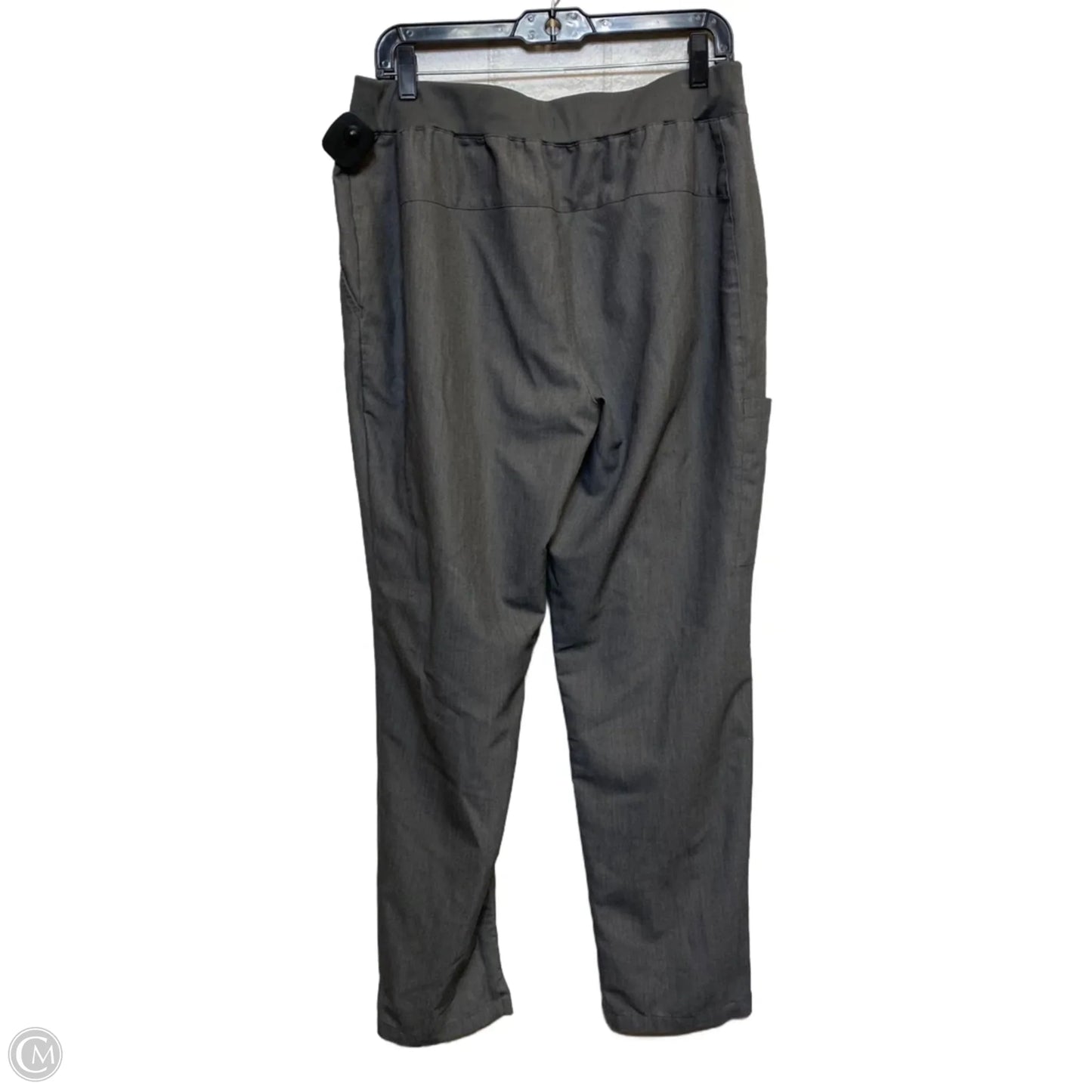 Athletic Pants By Fabletics In Grey, Size: L