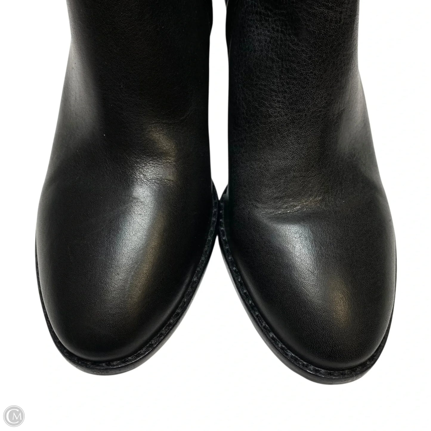 Boots Leather By Madewell In Black, Size: 7