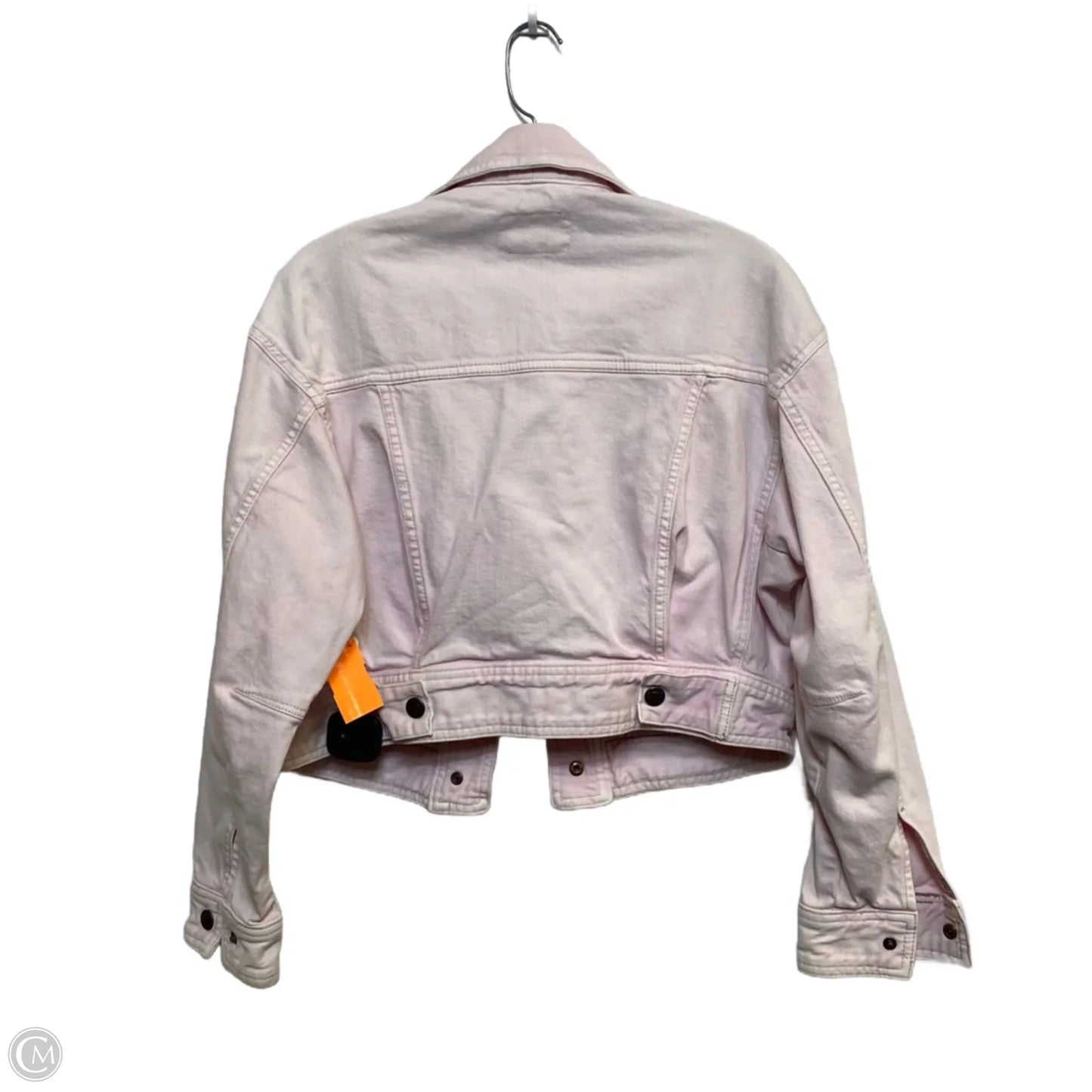 Jacket Denim By We The Free In Pink, Size: Xs