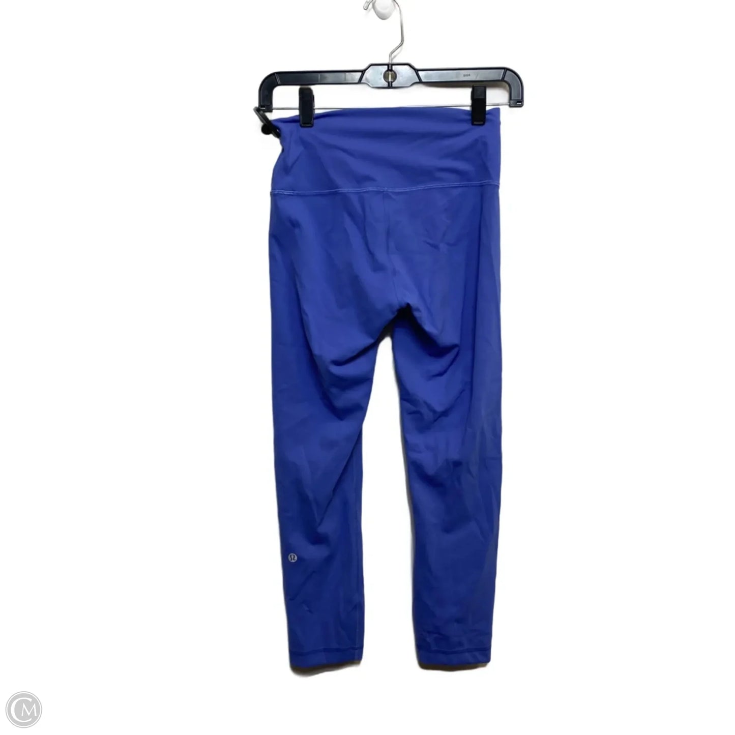 Athletic Leggings Designer By Lululemon In Blue, Size: S
