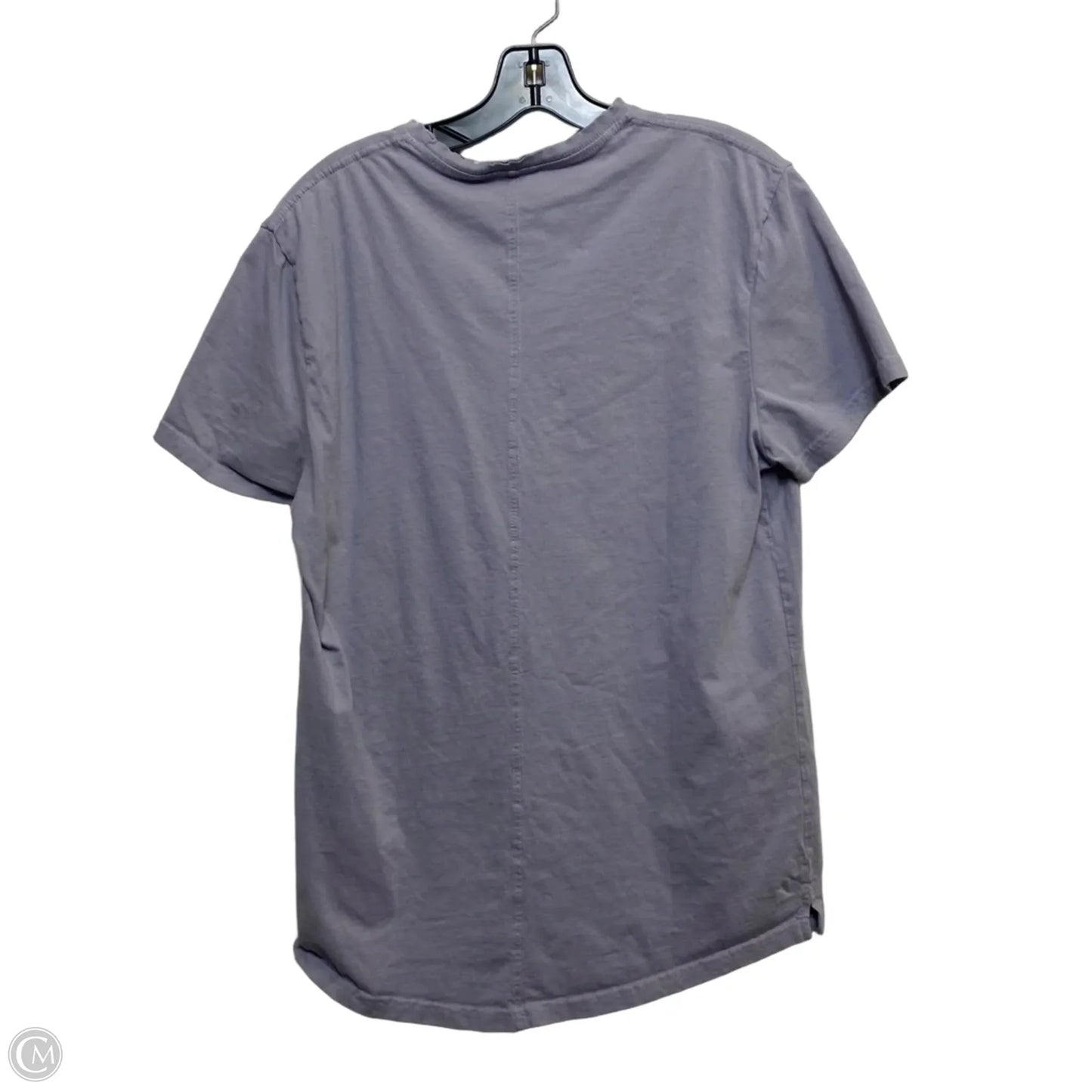 Top Short Sleeve Basic By Zara In Purple, Size: S