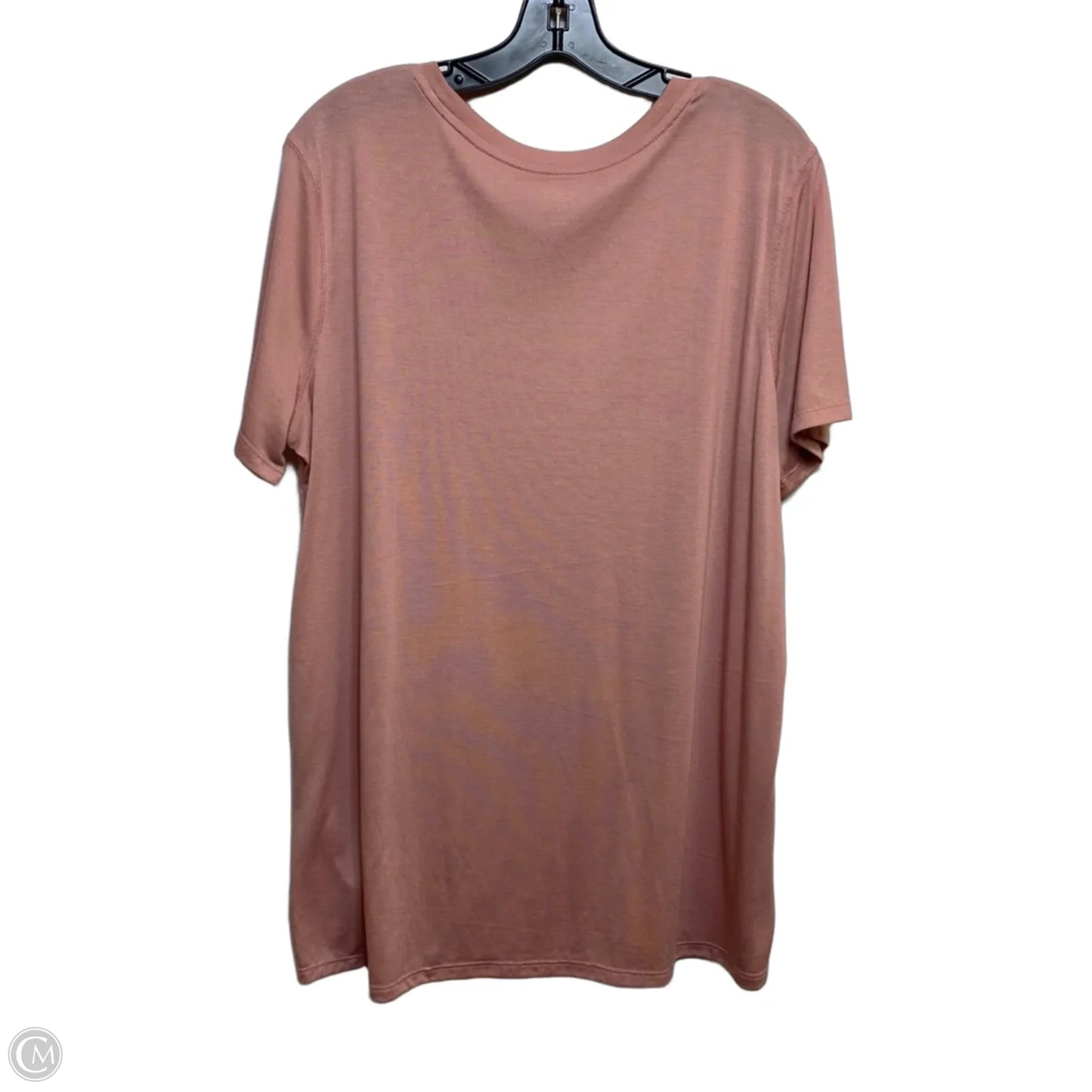Athletic Top Short Sleeve By Old Navy In Pink, Size: Xl