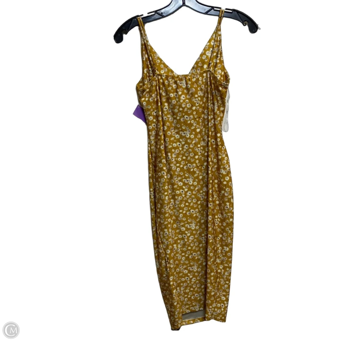 Dress Casual Short By Iris In Yellow, Size: L