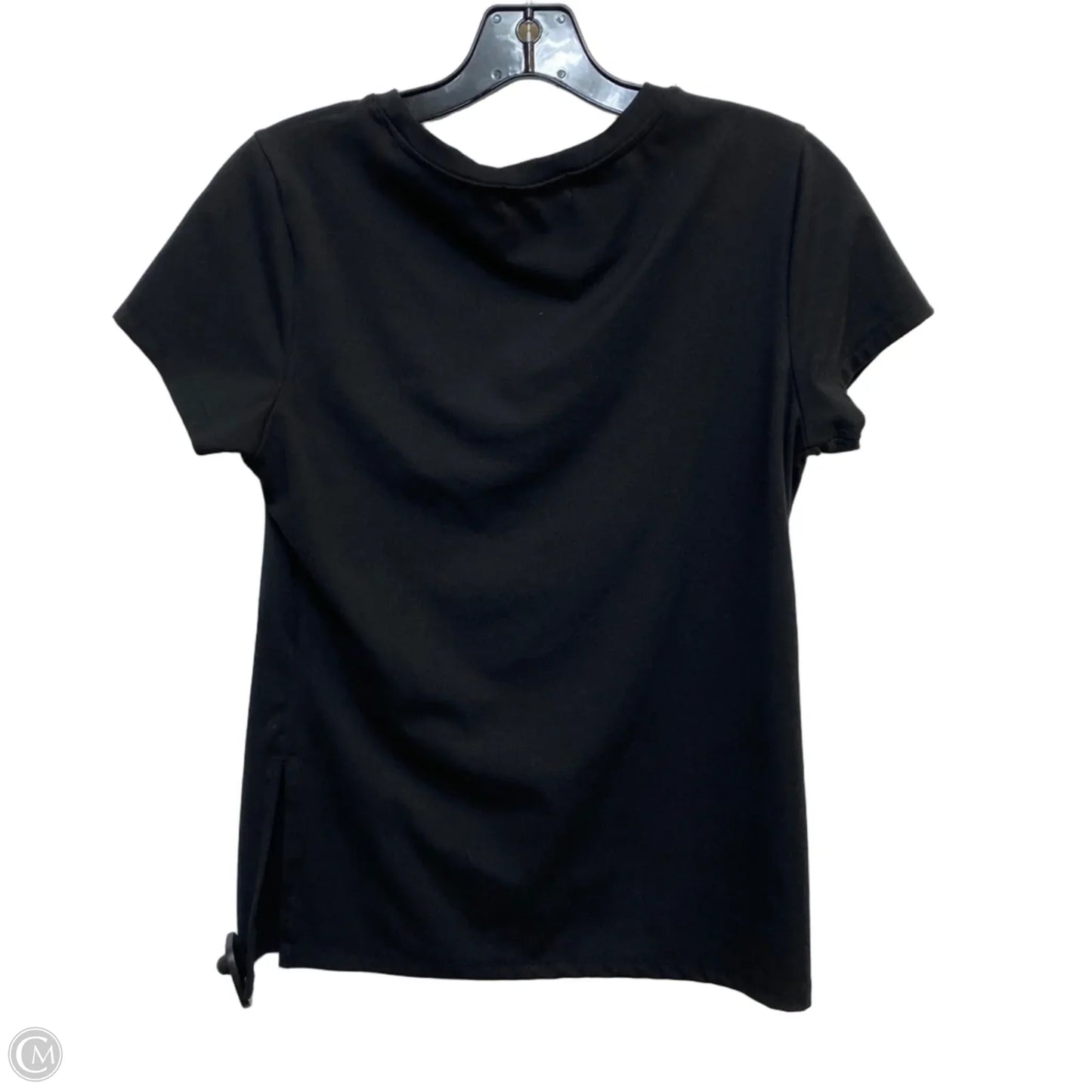 Top Short Sleeve Basic By Frankee & Skylarr In Black, Size: Xl