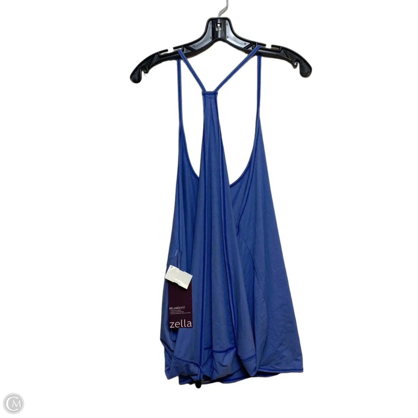Athletic Tank Top By Zella In Blue, Size: L